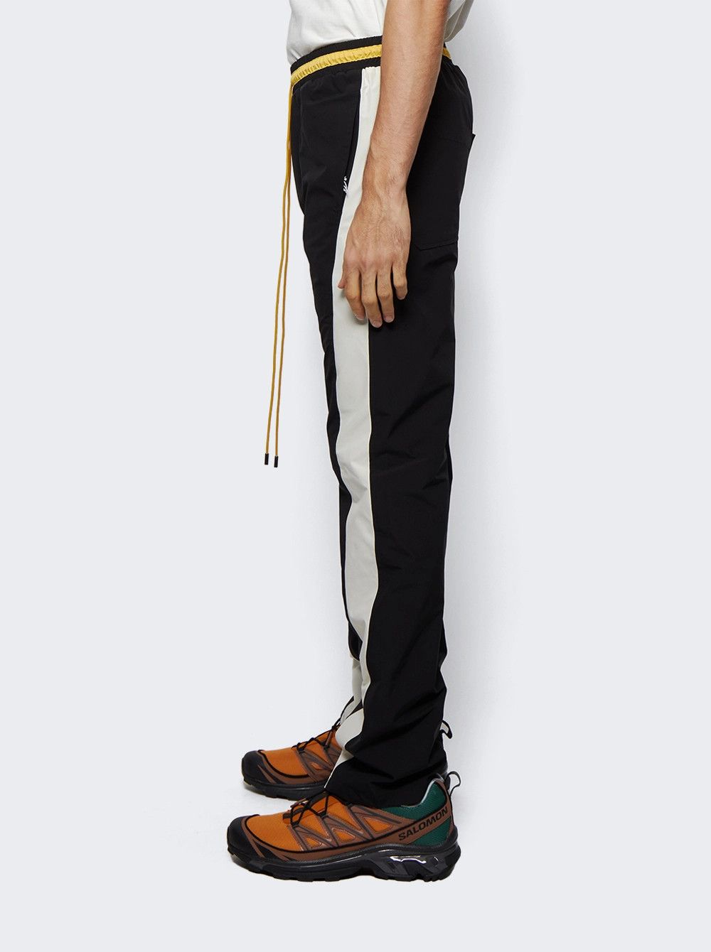 Rhude RHUDE Curve Panel Track Pant Black Size US 34 / EU 50 - 2 Thumbnail