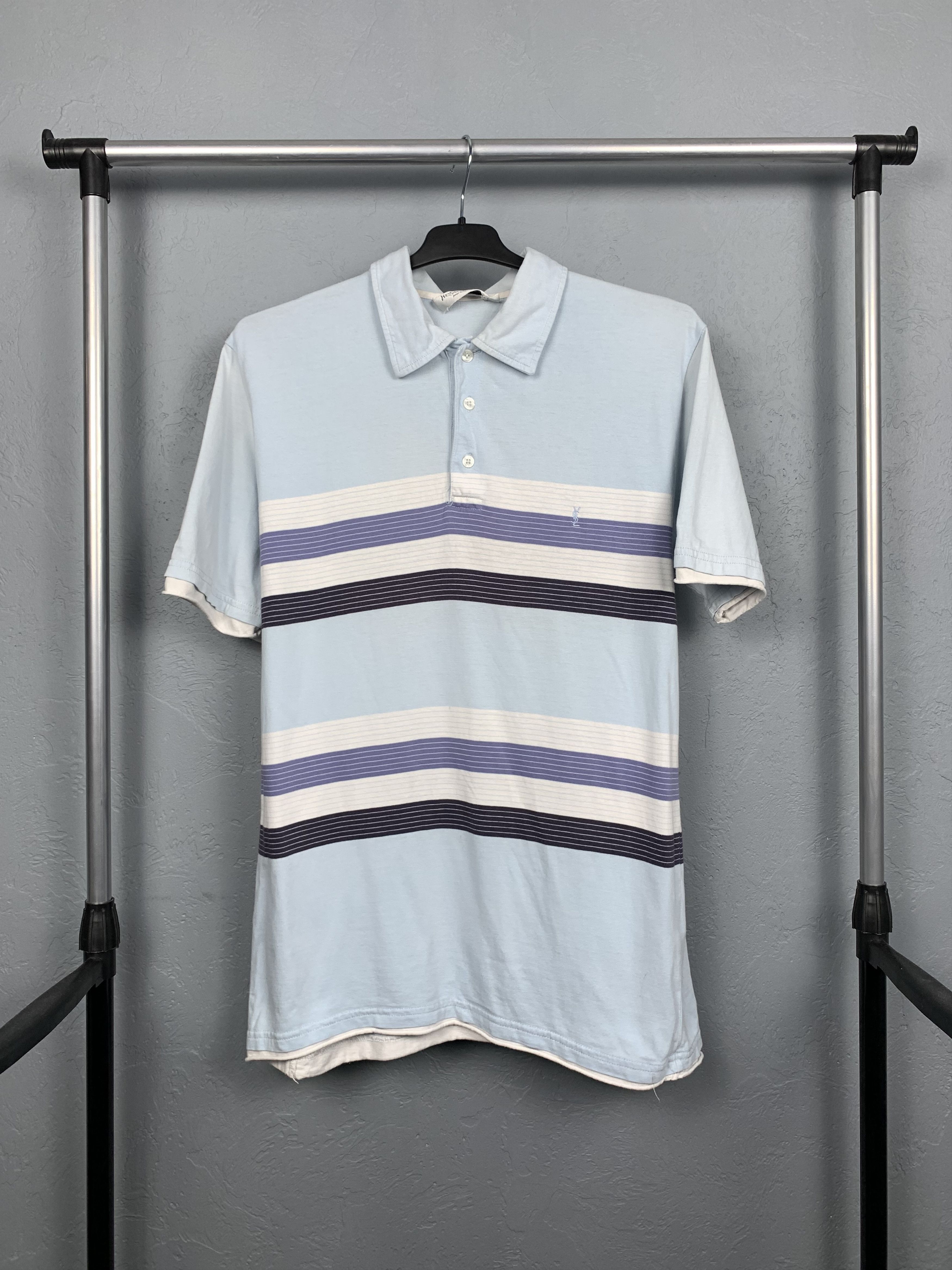 Yves Saint Laurent Yves Saint Laurent YSL Men's Polo Shirt Size US L / EU 52-54 / 3 - 1 Thumbnail