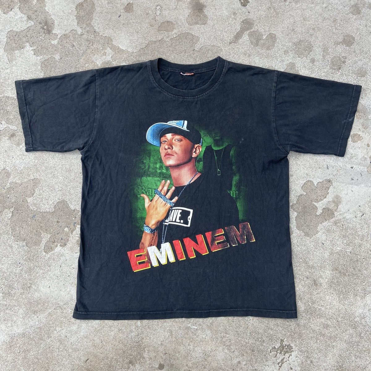 Eminem 1990s EMINEM OG VINTAGE FADED VERY RARE RAP TEE - № 309 Size US L / EU 52-54 / 3 - 1 Thumbnail