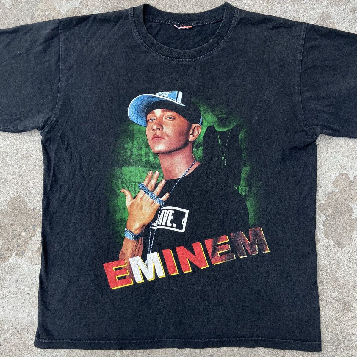 Eminem 1990s EMINEM OG VINTAGE FADED VERY RARE RAP TEE - № 309 Size US L / EU 52-54 / 3 - 2 Thumbnail