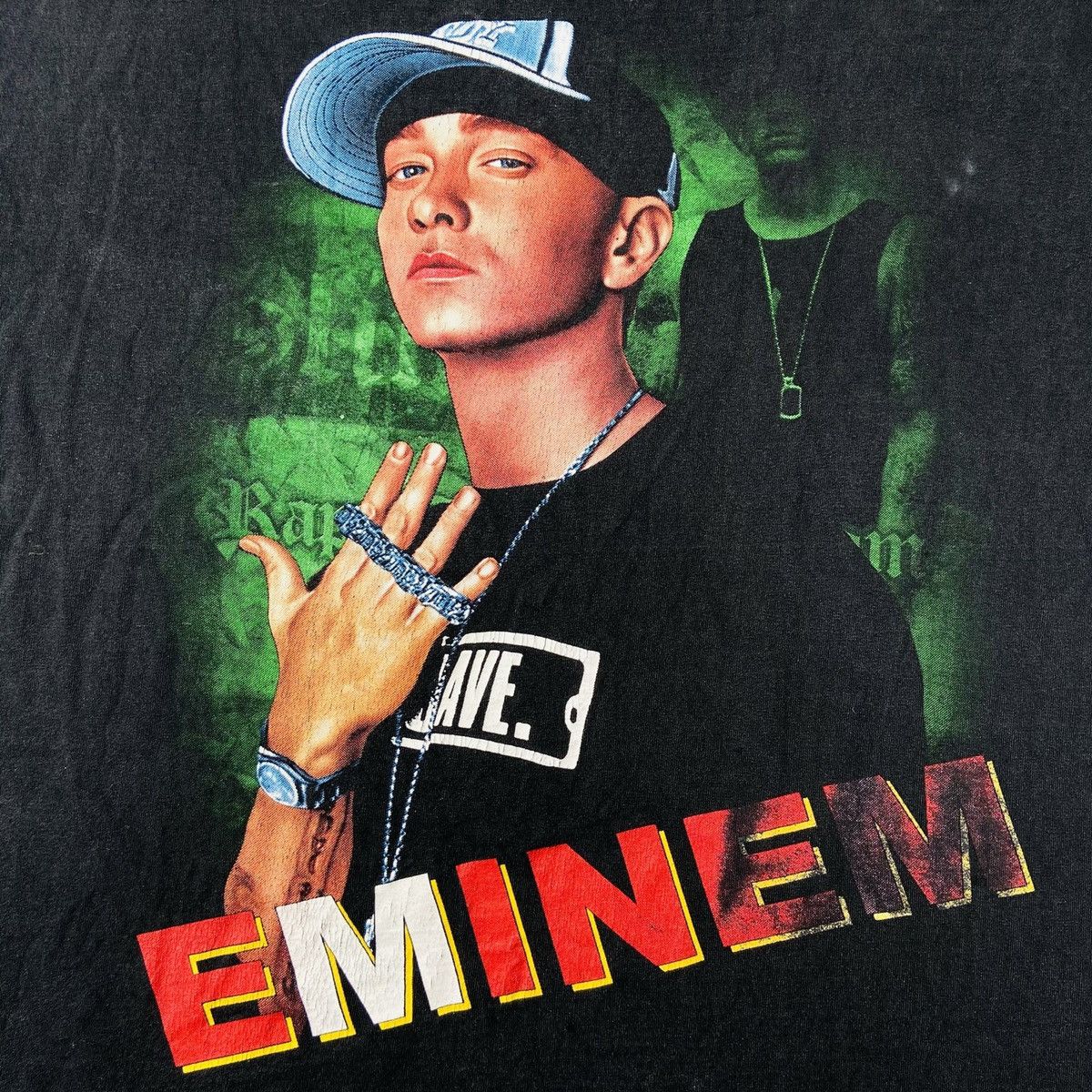 Eminem 1990s EMINEM OG VINTAGE FADED VERY RARE RAP TEE - № 309 Size US L / EU 52-54 / 3 - 5 Thumbnail