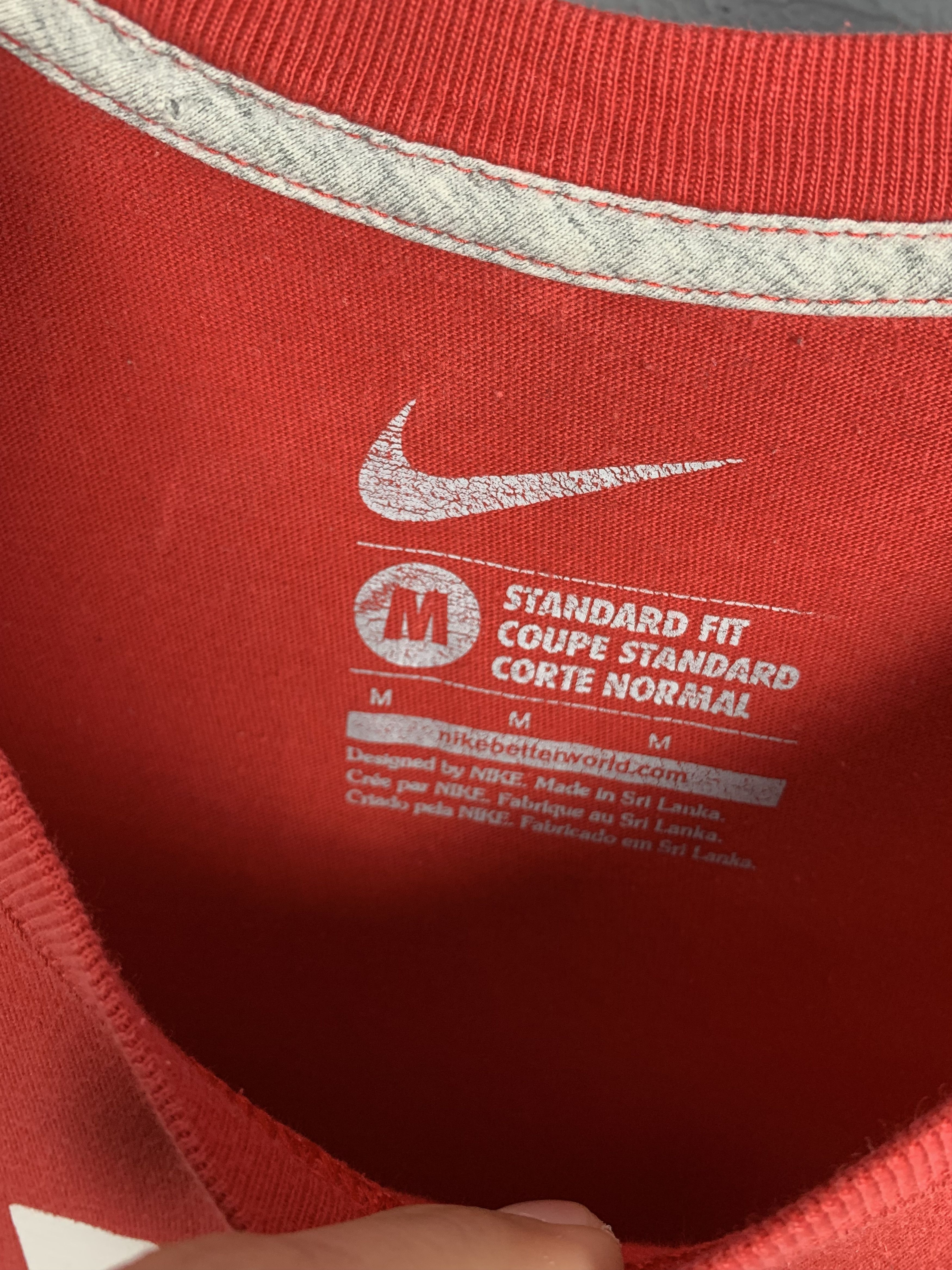 Nike × Vintage Nike Vintage Mens T-Shirt Tee Size US M / EU 48-50 / 2 - 3 Thumbnail
