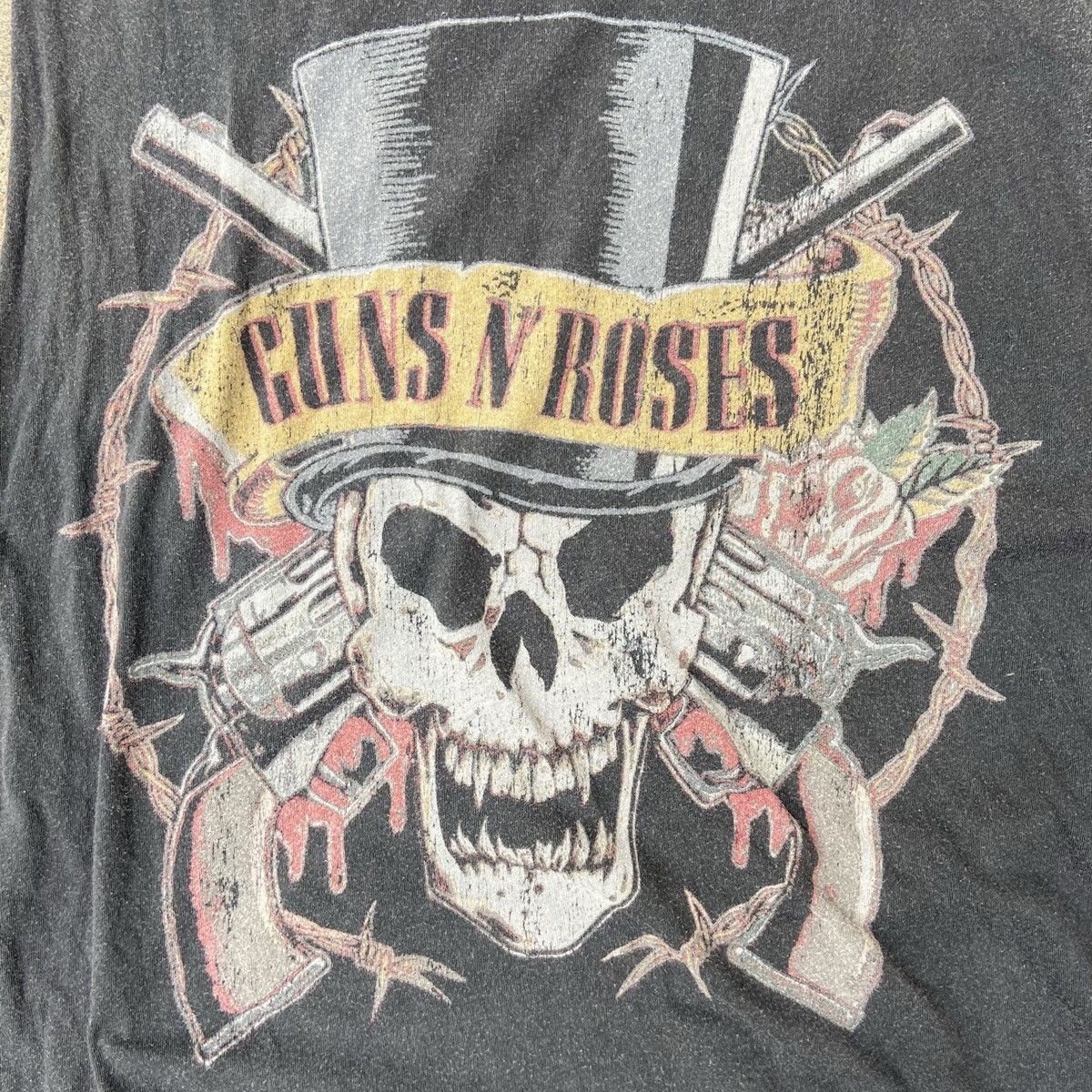 Band Tees 1990s GUNS N’ ROSES DISTRESSED VINTAGE SUN FADED TANK TEE Size US L / EU 52-54 / 3 - 3 Thumbnail