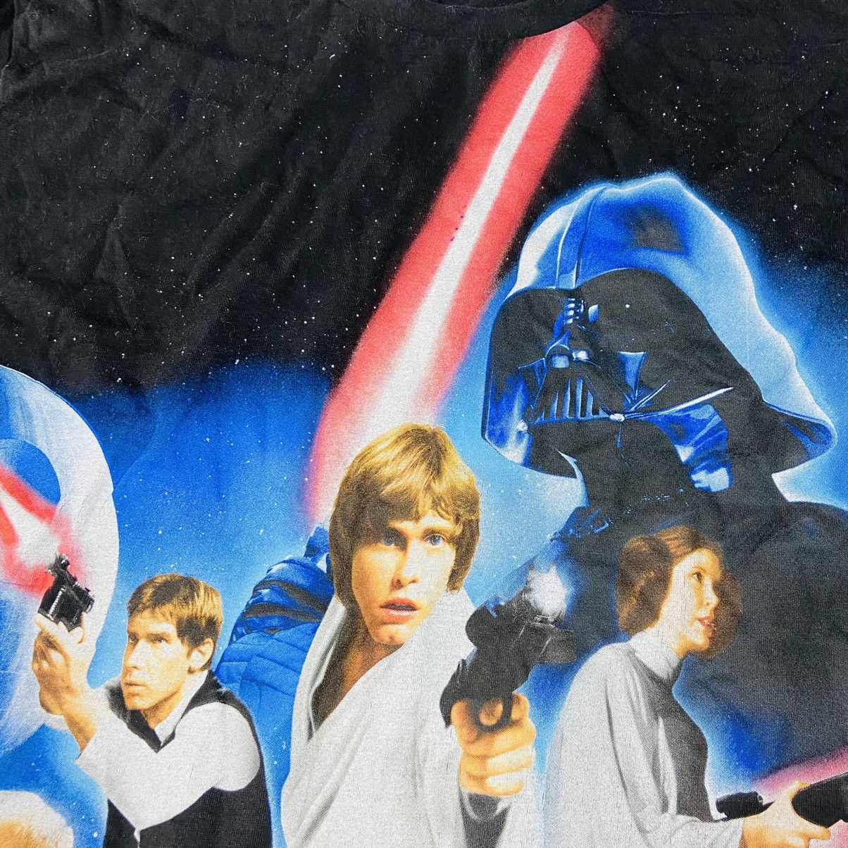 Star Wars VINTAGE Y2K STAR WARS RARE TEE - № 486 Size US L / EU 52-54 / 3 - 5 Thumbnail