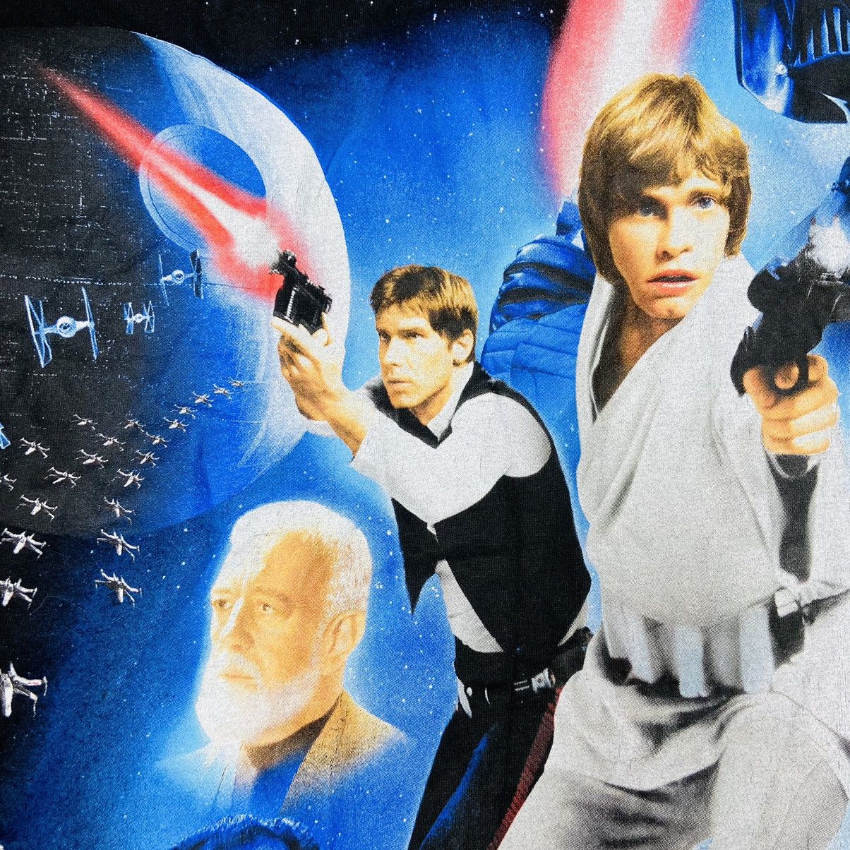 Star Wars VINTAGE Y2K STAR WARS RARE TEE - № 486 Size US L / EU 52-54 / 3 - 4 Thumbnail