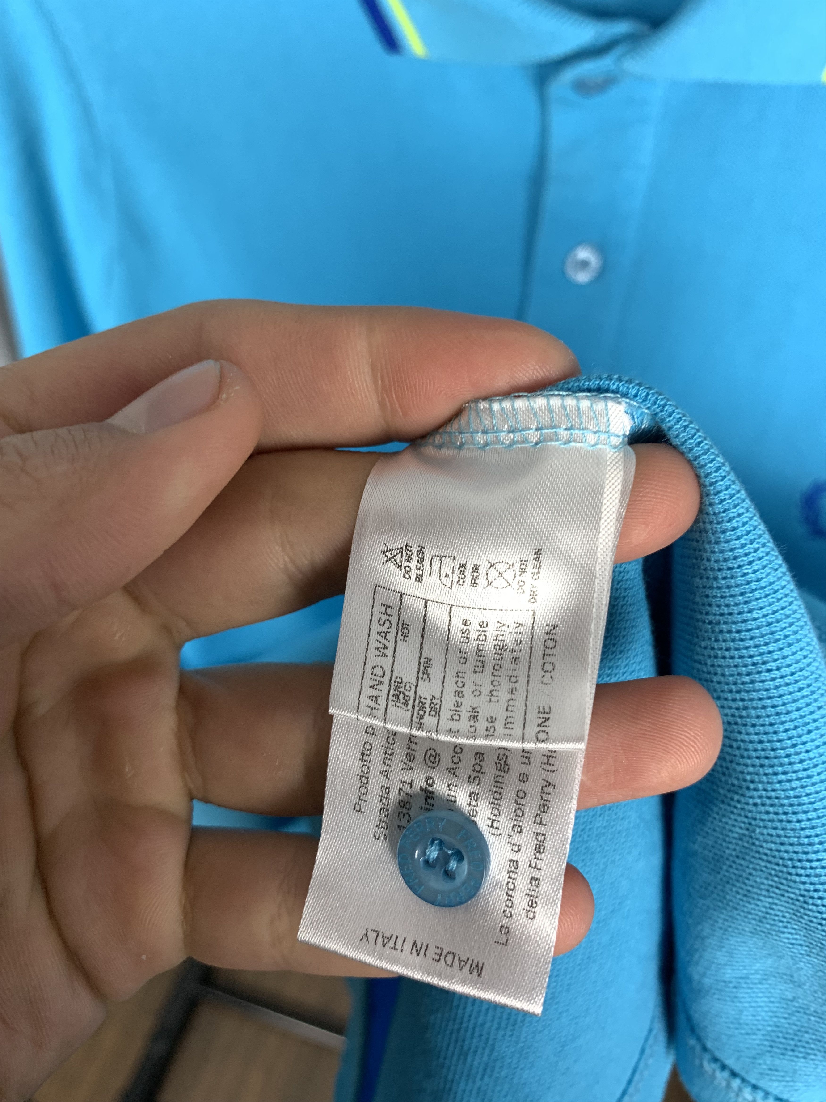 Fred Perry × Vintage Fred Perry 90s Vintage Mens Polo Shirt Size US M / EU 48-50 / 2 - 4 Thumbnail