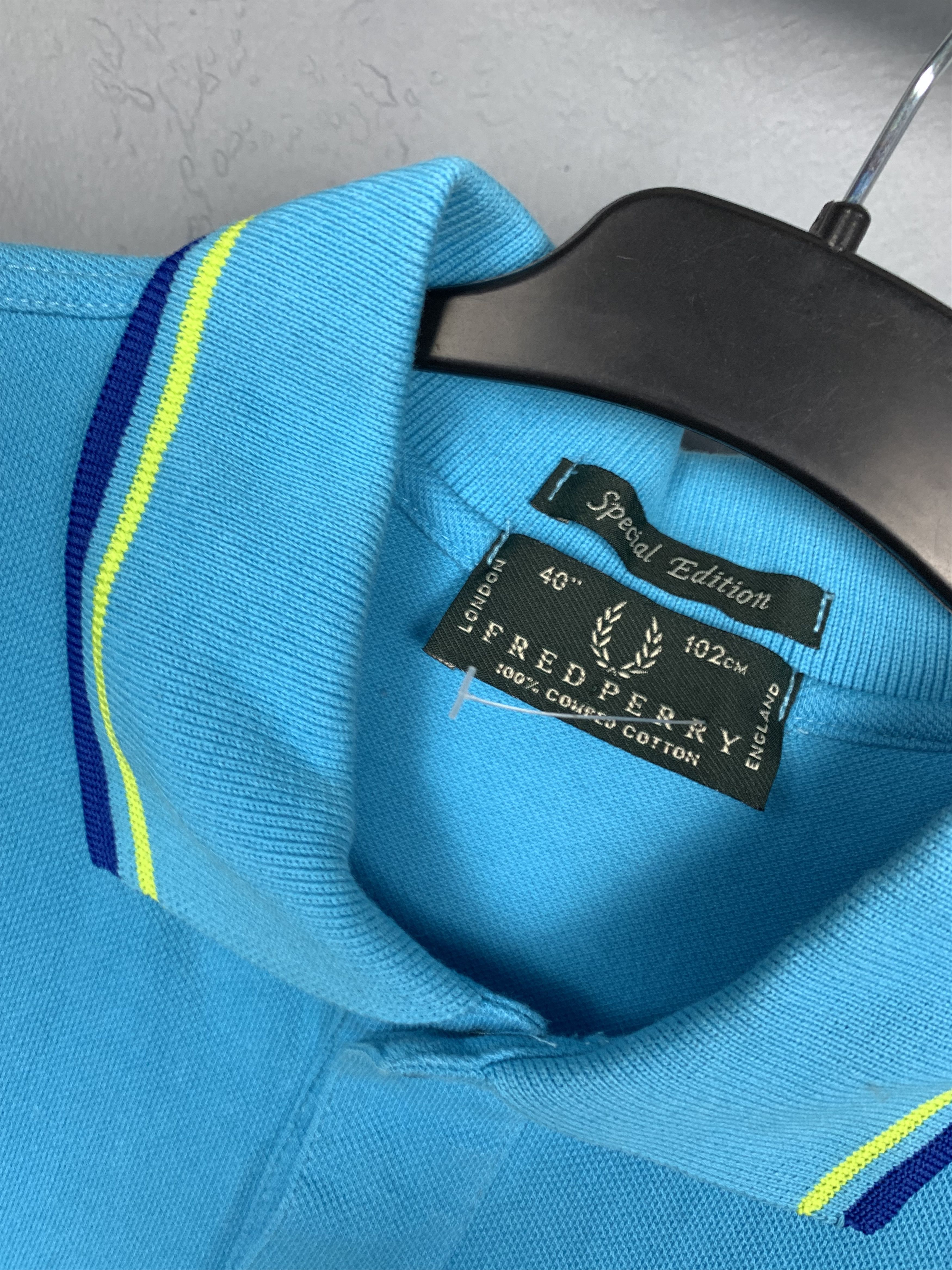 Fred Perry × Vintage Fred Perry 90s Vintage Mens Polo Shirt Size US M / EU 48-50 / 2 - 3 Thumbnail