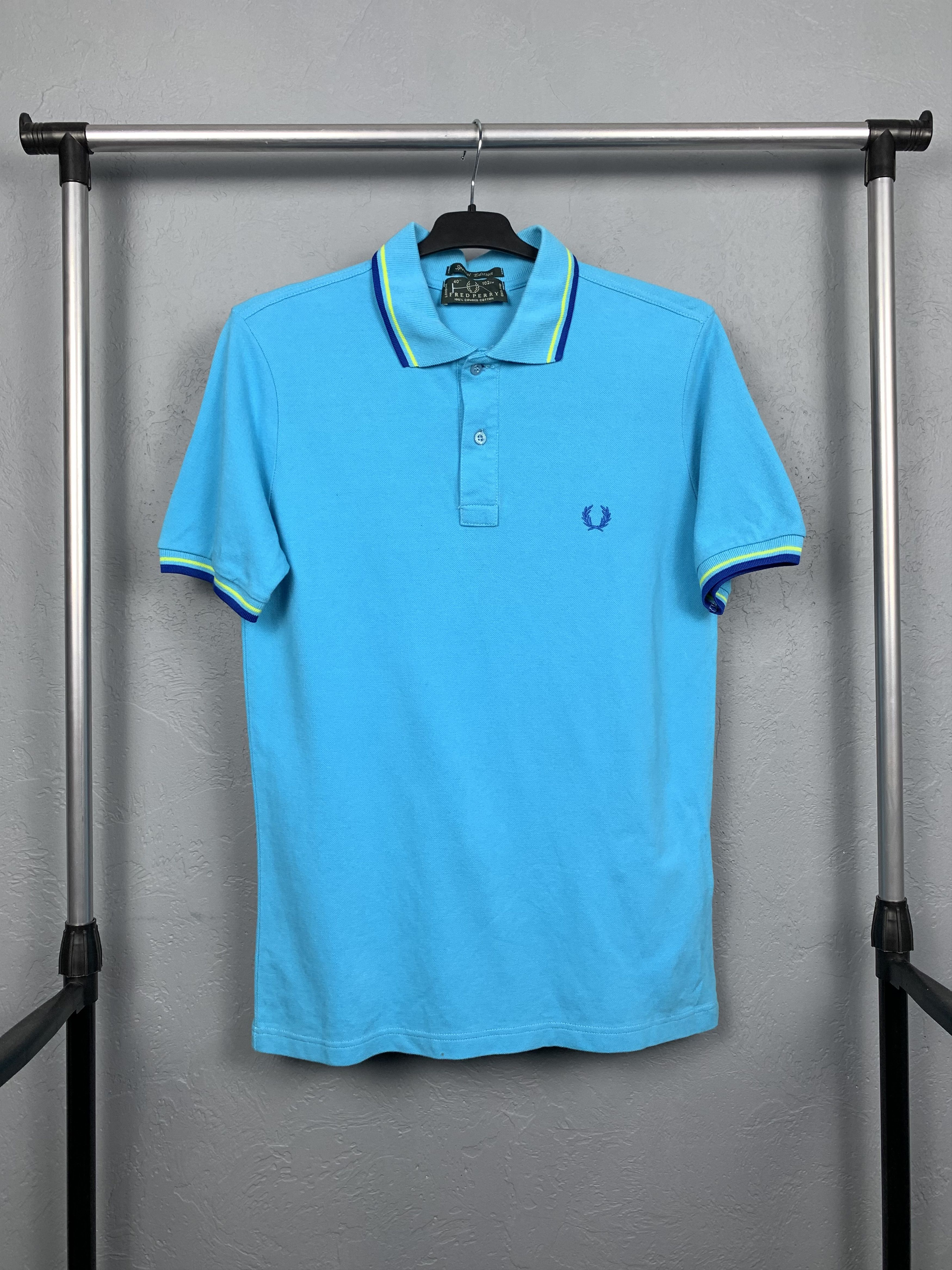 Fred Perry × Vintage Fred Perry 90s Vintage Mens Polo Shirt Size US M / EU 48-50 / 2 - 1 Thumbnail