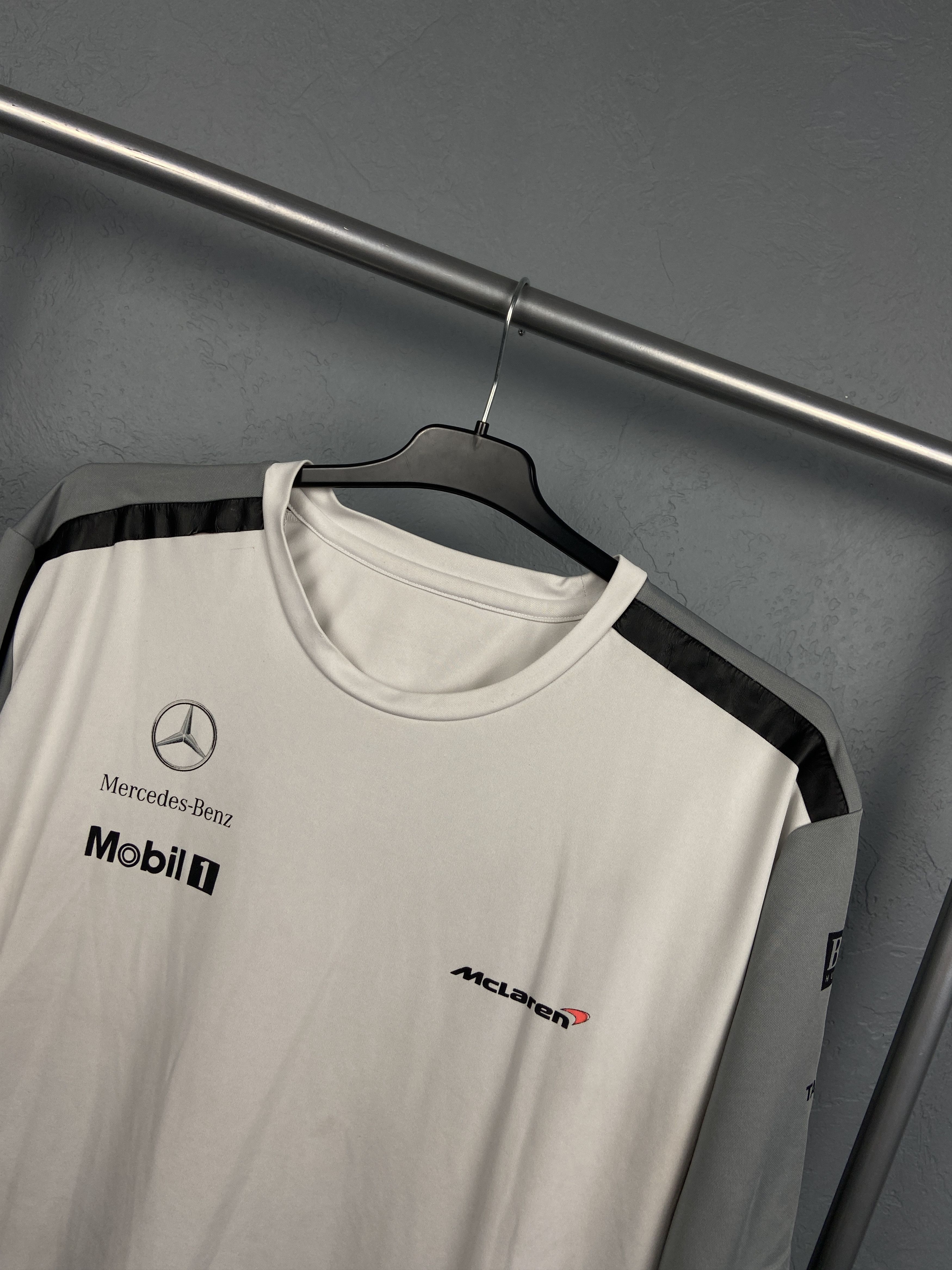 Formula 1 Mercedes Benz McLaren Vintage Racing T-Shirt Tee Size US XXL / EU 58 / 5 - 2 Thumbnail