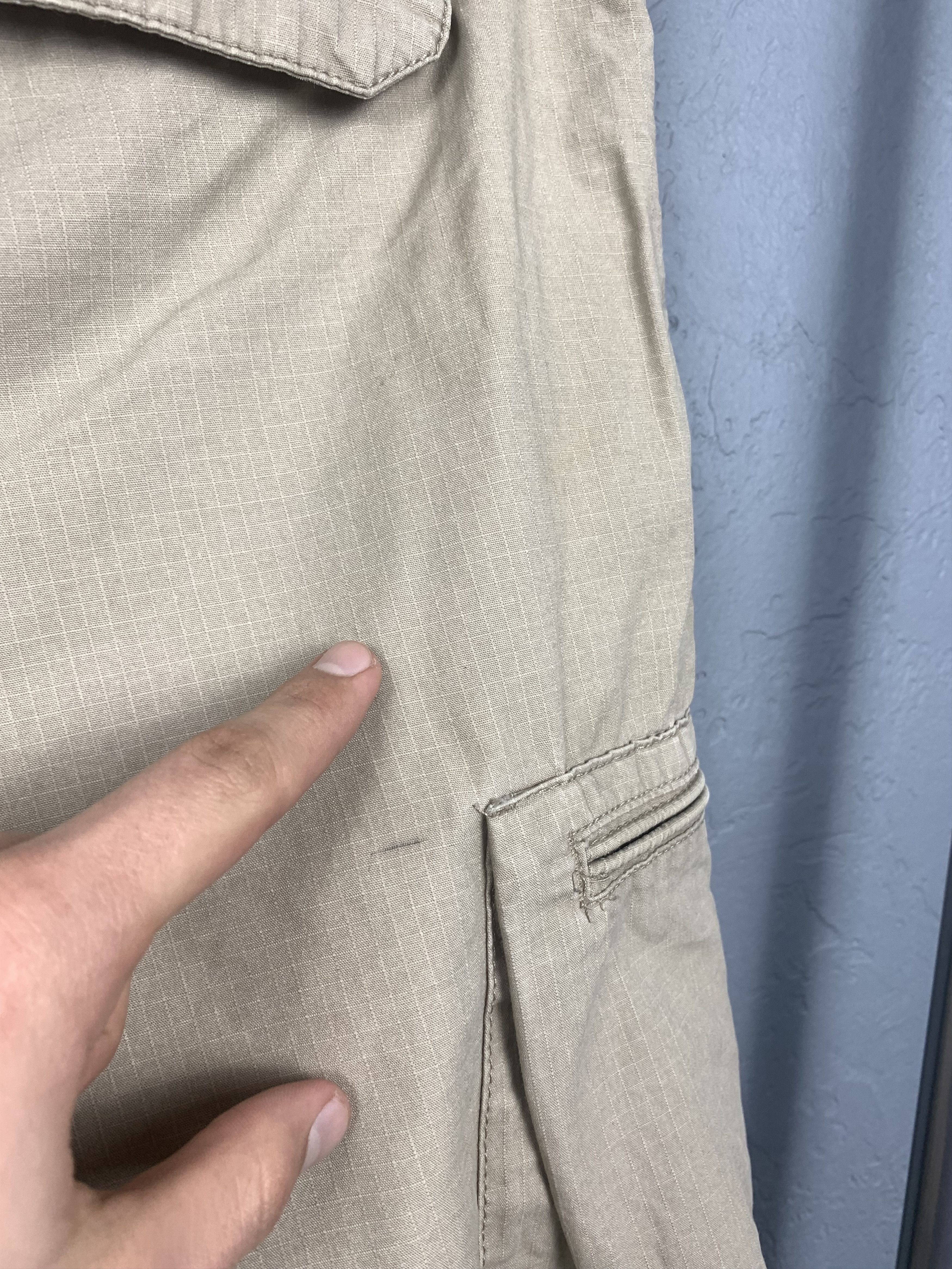 Nike × Vintage Vintage Nike Mens Cargo Shorts Y2K Size US 36 / EU 52 - 7 Thumbnail