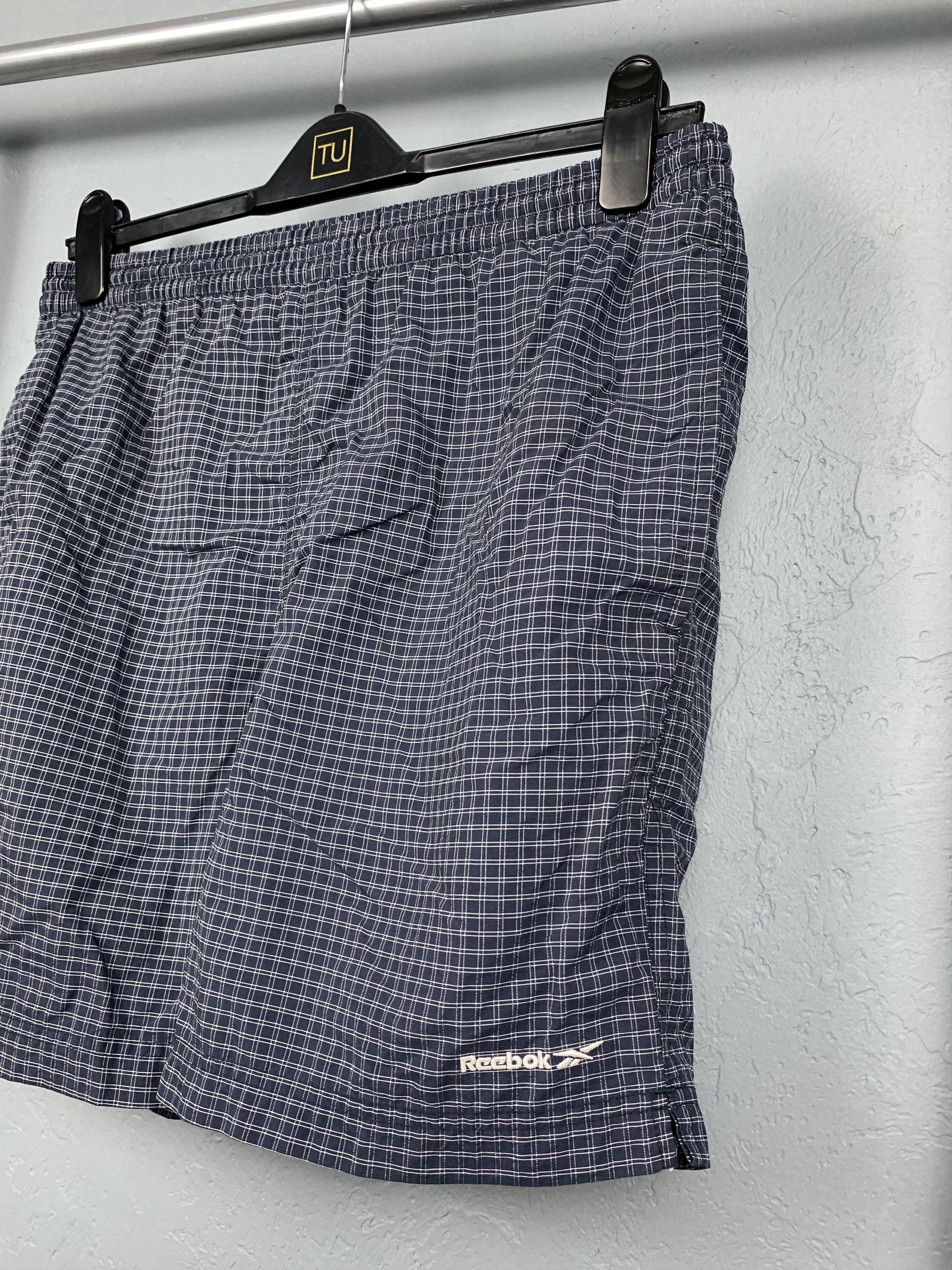 Reebok × Vintage Vintage Reebok Mens Nylon Shorts Y2K Size US 30 / EU 46 - 2 Thumbnail