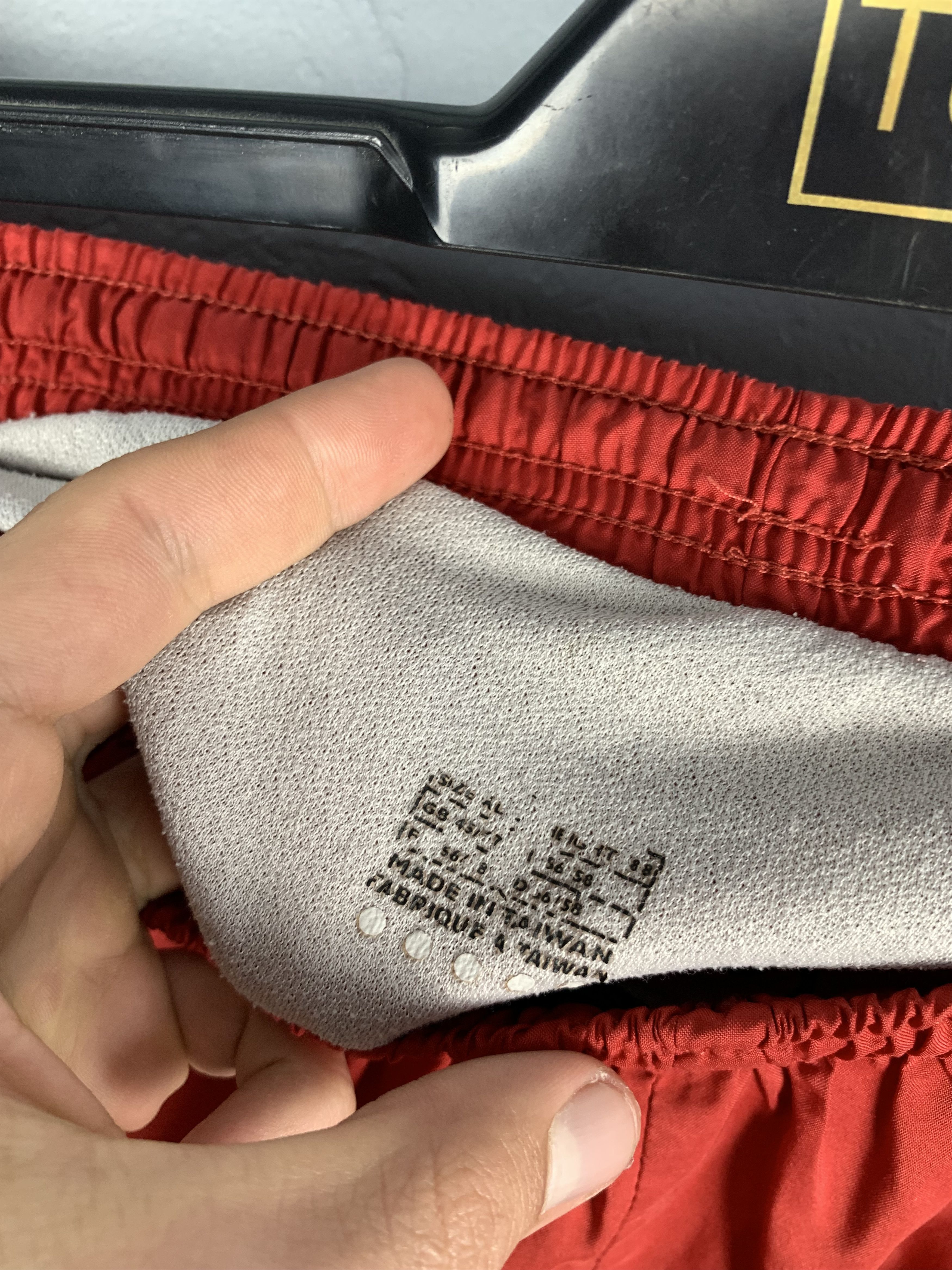 Nike × Vintage Vintage Nike Mens Nylon Shorts Y2K Size US 36 / EU 52 - 8 Thumbnail