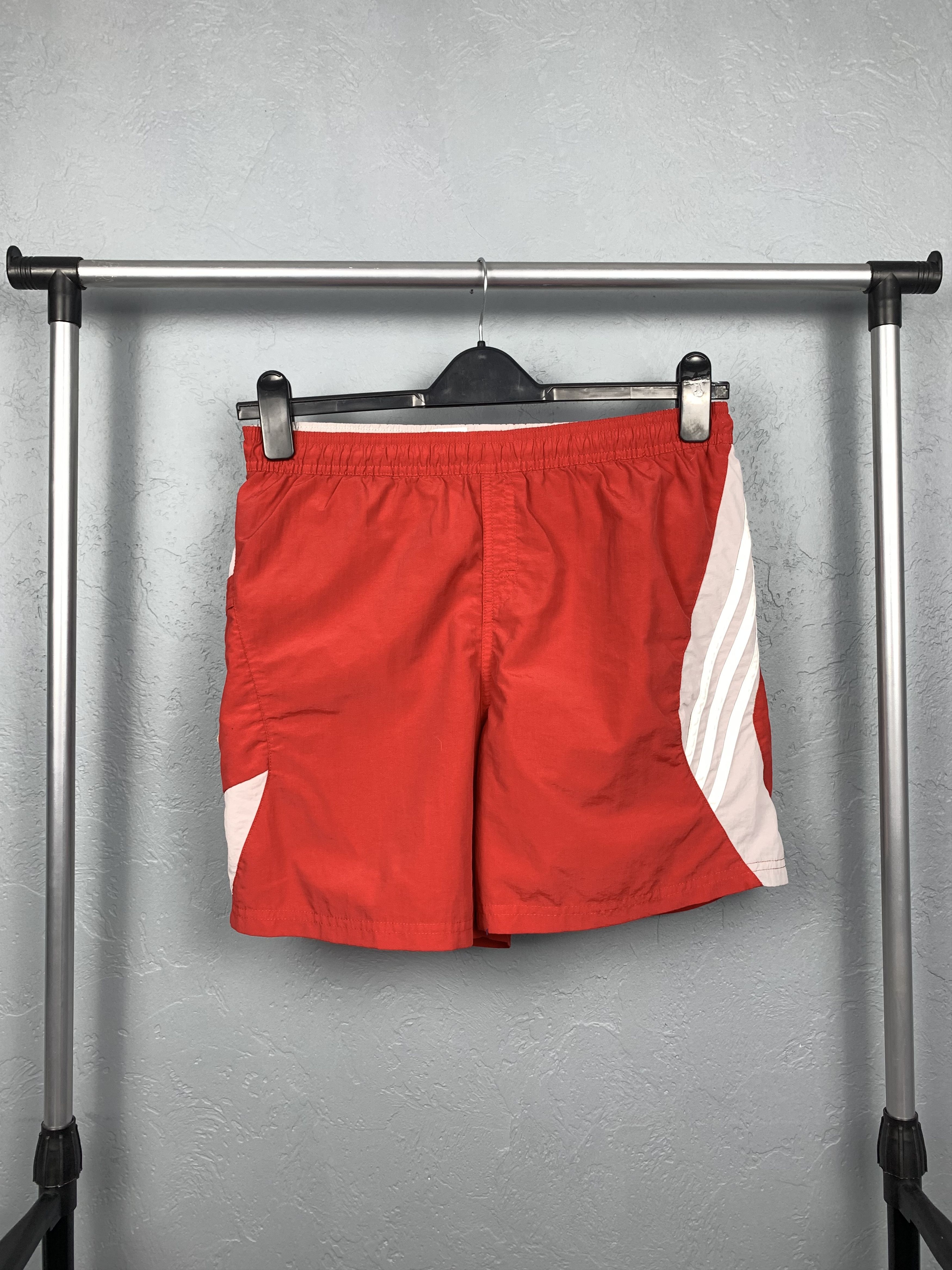 Adidas × Vintage Vintage Adidas Mens Nylon Shorts Y2K Size US 32 / EU 48 - 3 Thumbnail