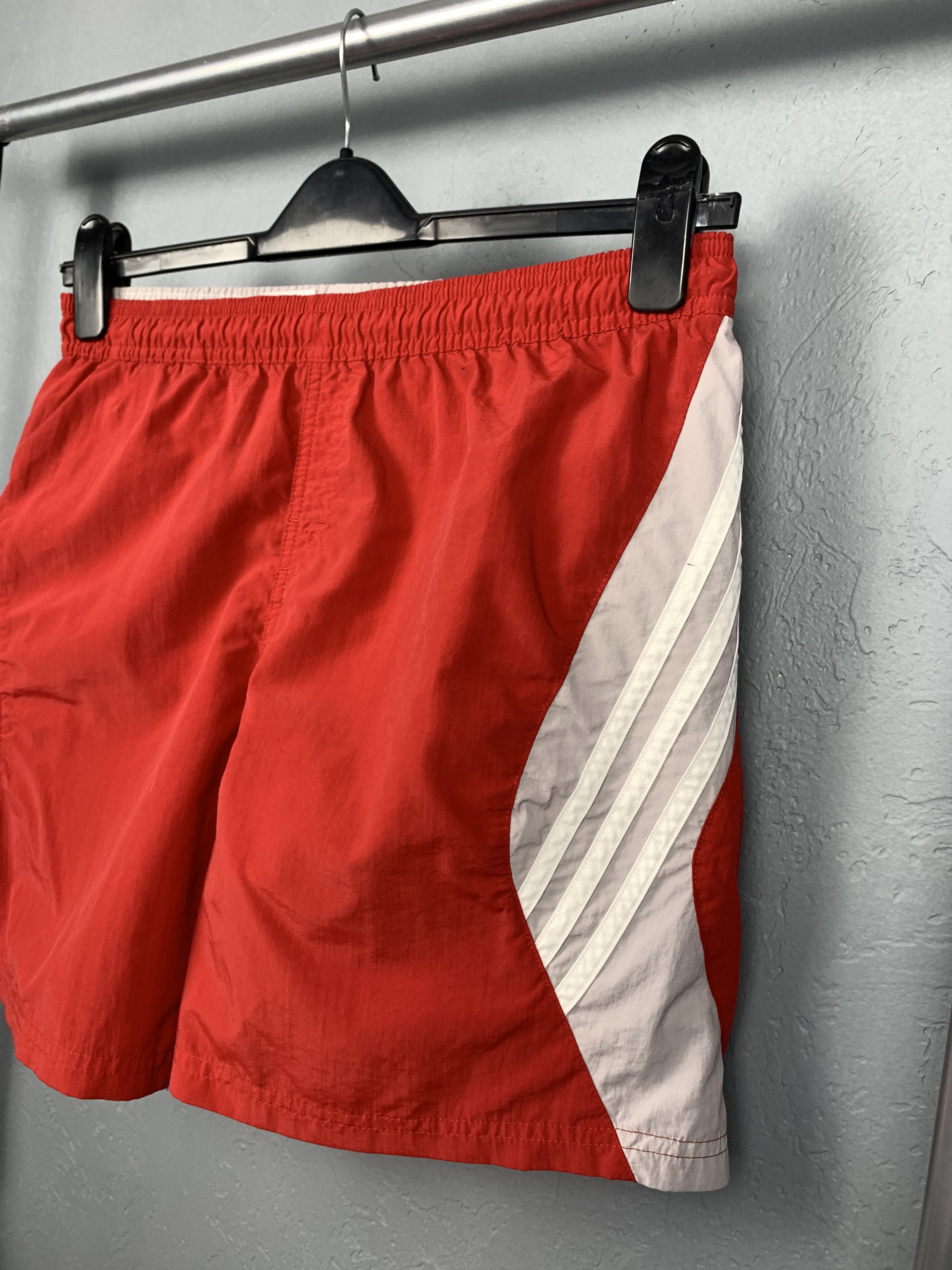 Adidas × Vintage Vintage Adidas Mens Nylon Shorts Y2K Size US 32 / EU 48 - 4 Thumbnail