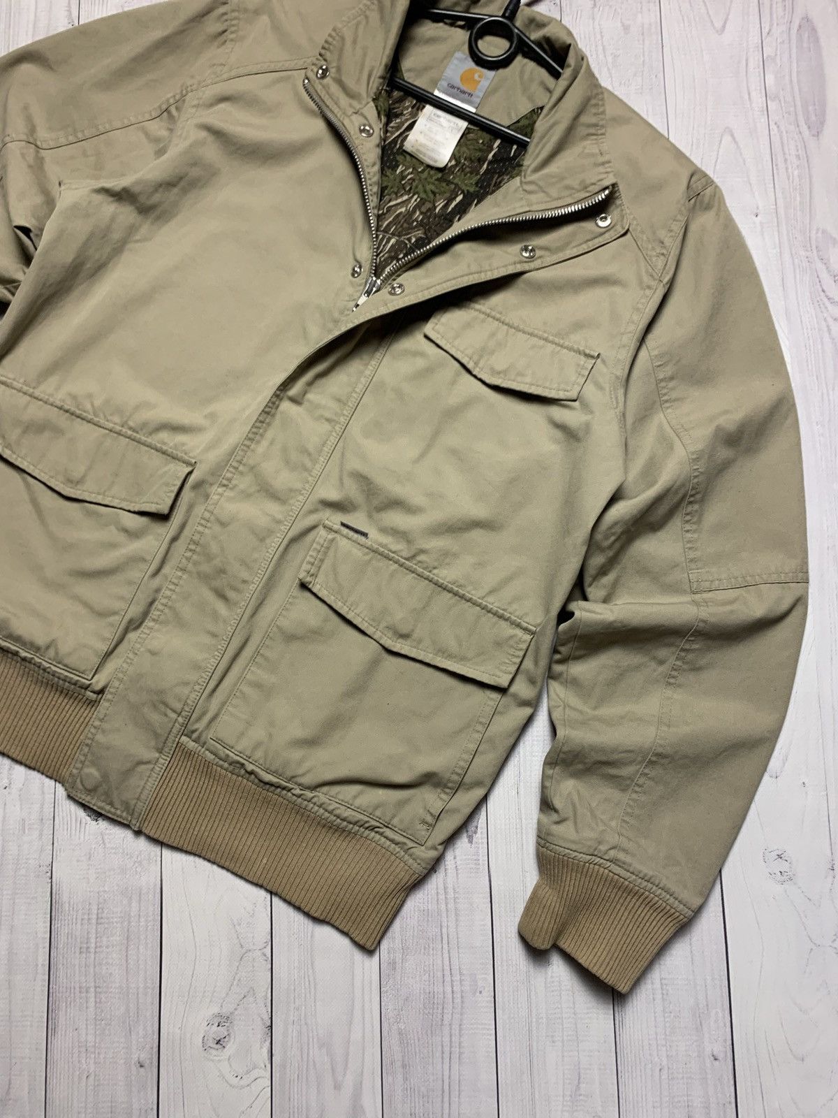 Carhartt Vintage Carhartt Wip bomber jacket size L Size US L / EU 52-54 / 3 - 2 Thumbnail