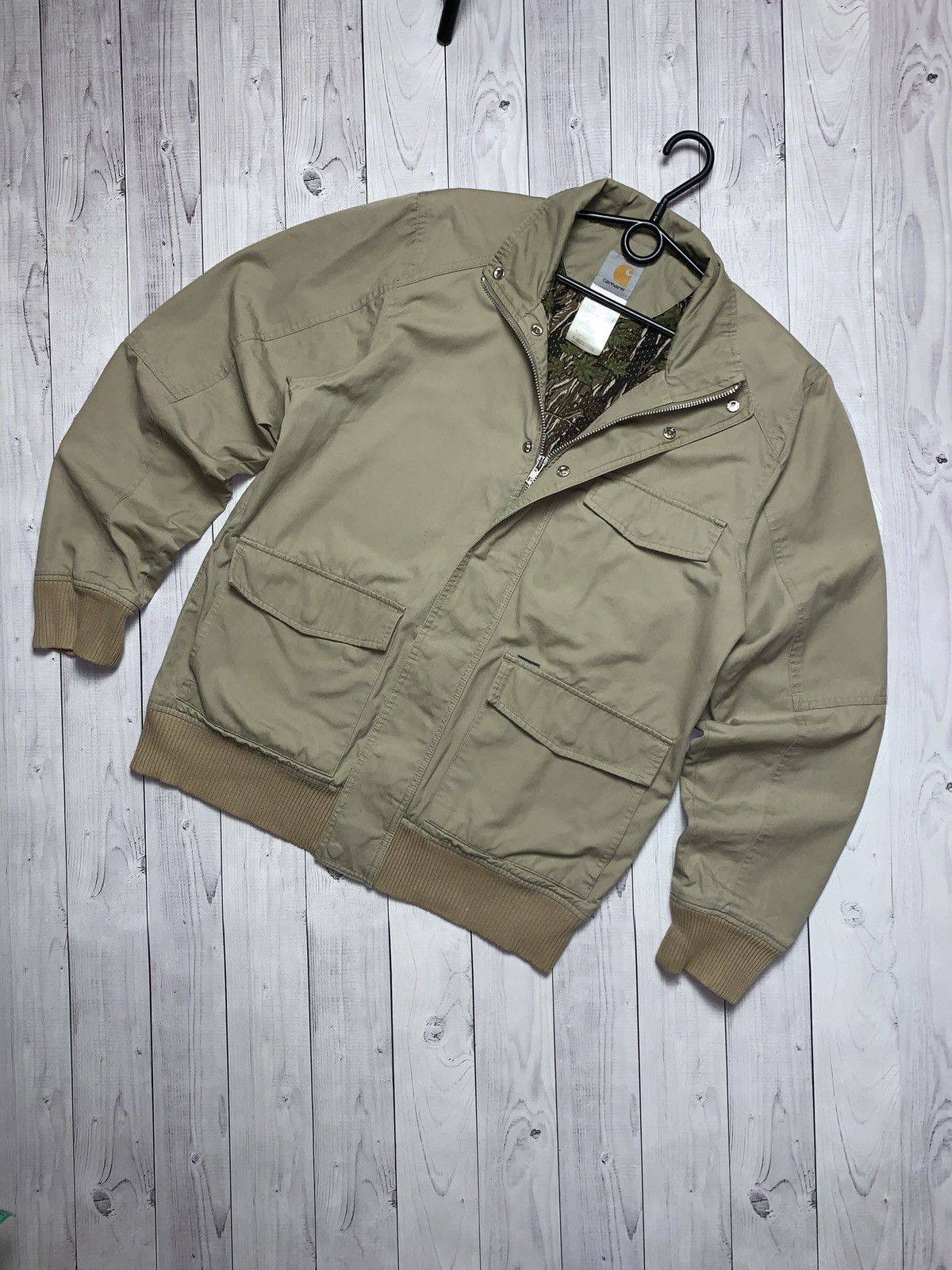 Vintage Carhartt Wip bomber jacket size L