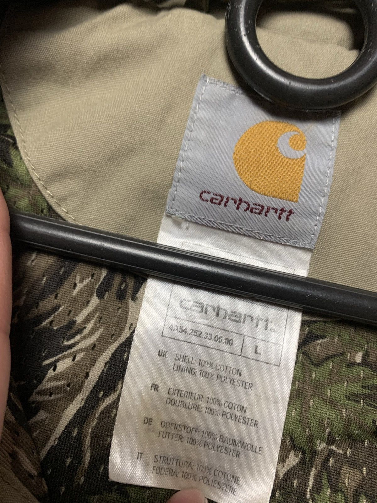 Carhartt Vintage Carhartt Wip bomber jacket size L Size US L / EU 52-54 / 3 - 5 Thumbnail