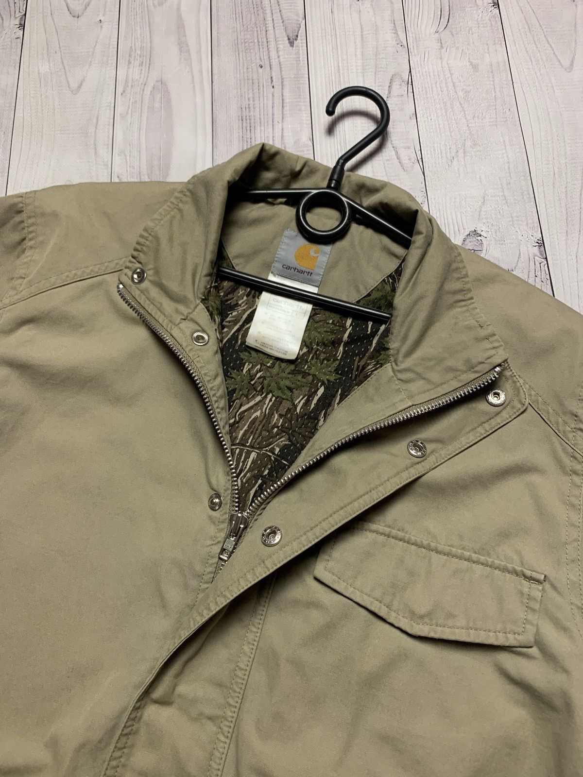 Carhartt Vintage Carhartt Wip bomber jacket size L Size US L / EU 52-54 / 3 - 4 Thumbnail