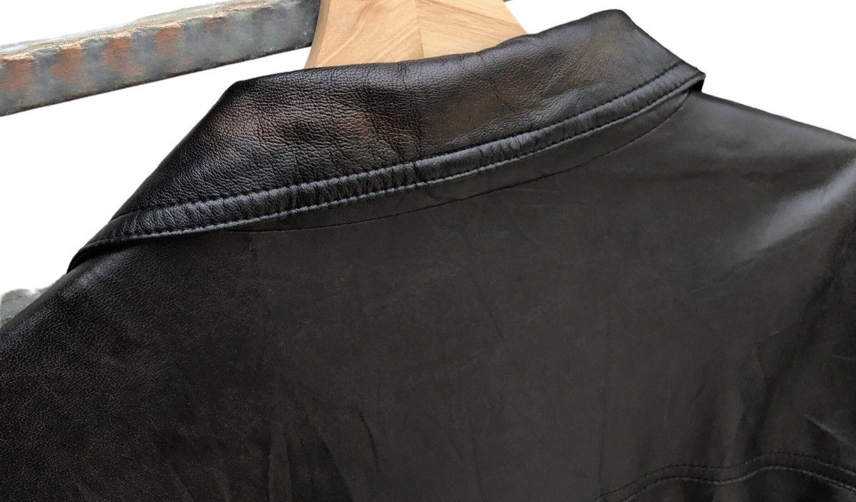 Balmain SS16 Balmain Leather Sheep Coat Size US L / EU 52-54 / 3 - 11 Thumbnail