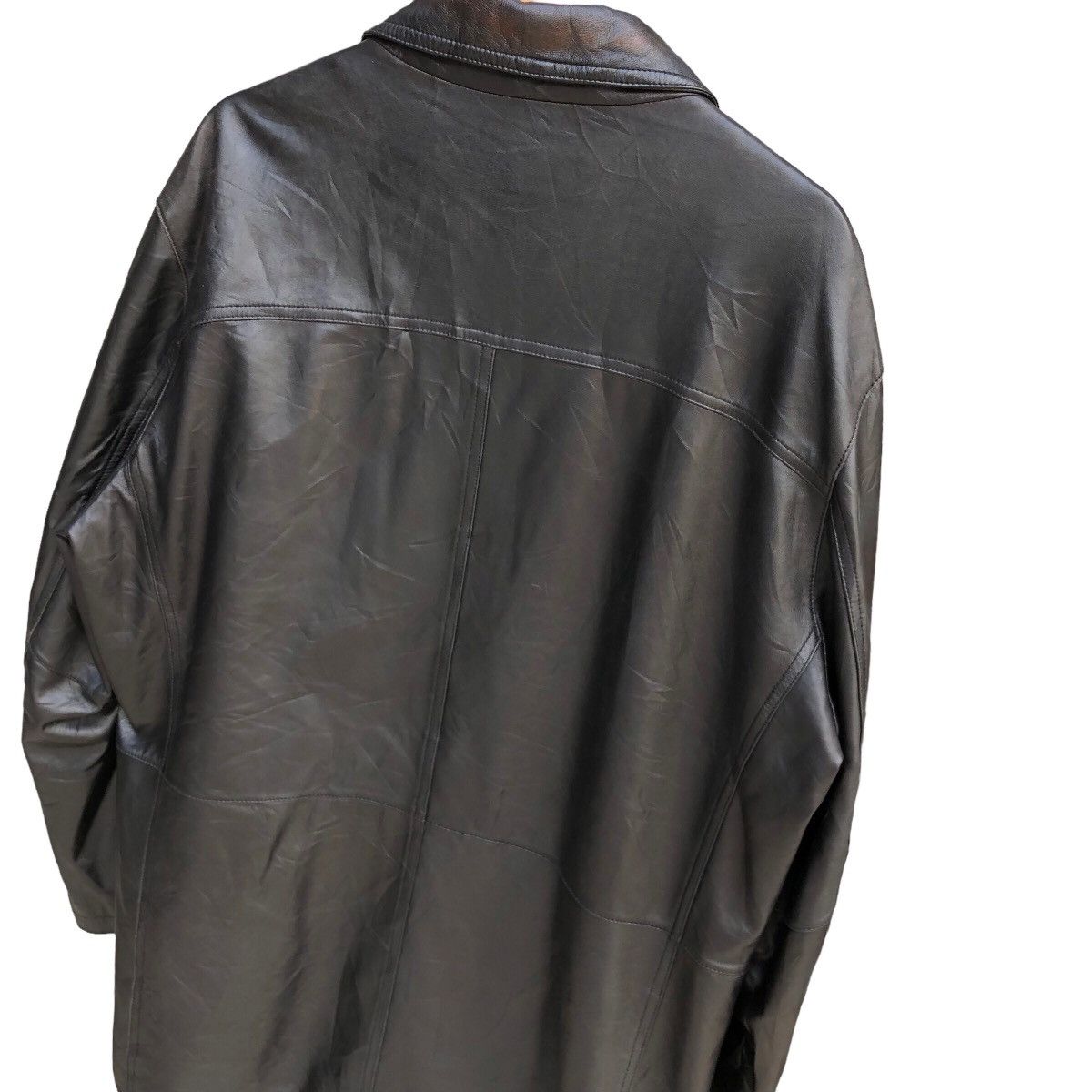 Balmain SS16 Balmain Leather Sheep Coat Size US L / EU 52-54 / 3 - 9 Thumbnail