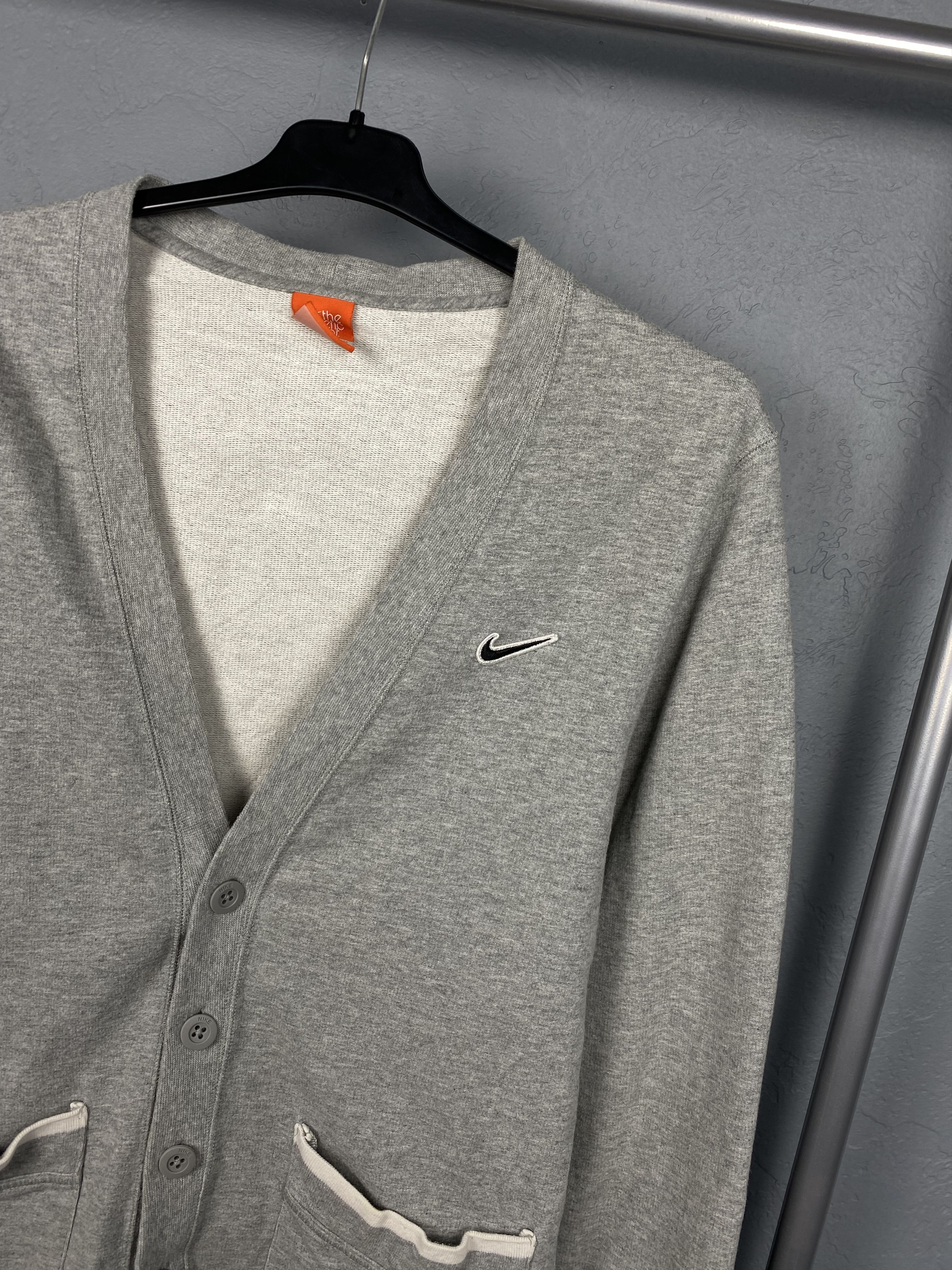 Nike Nike Vintage Mens Cardigan Sweatshirt Hoodie Y2K Size US L / EU 52-54 / 3 - 2 Thumbnail