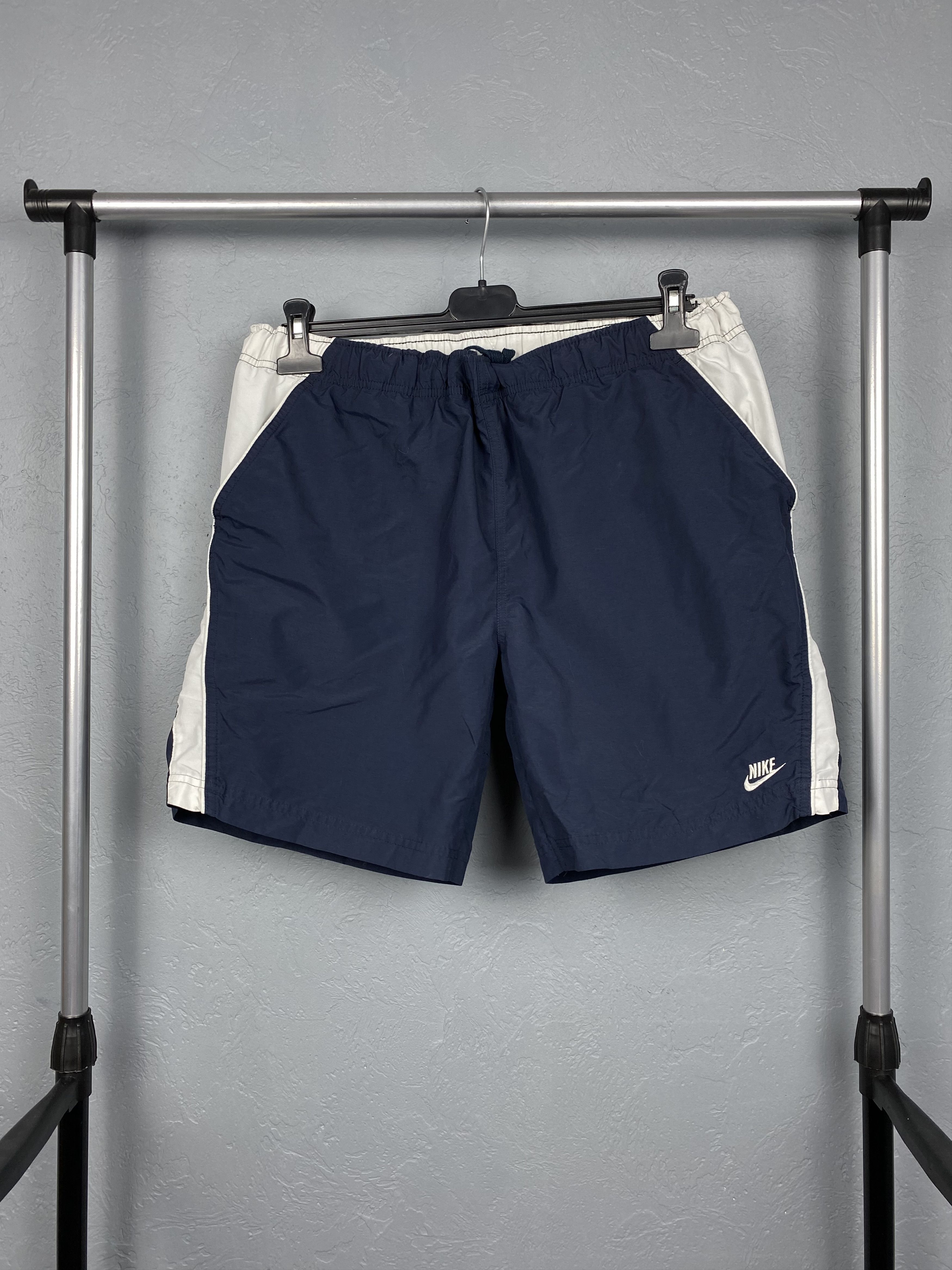Nike × Vintage Nike Vintage Mens Nylon Shorts Y2K Swoosh Size US 34 / EU 50 - 4 Thumbnail
