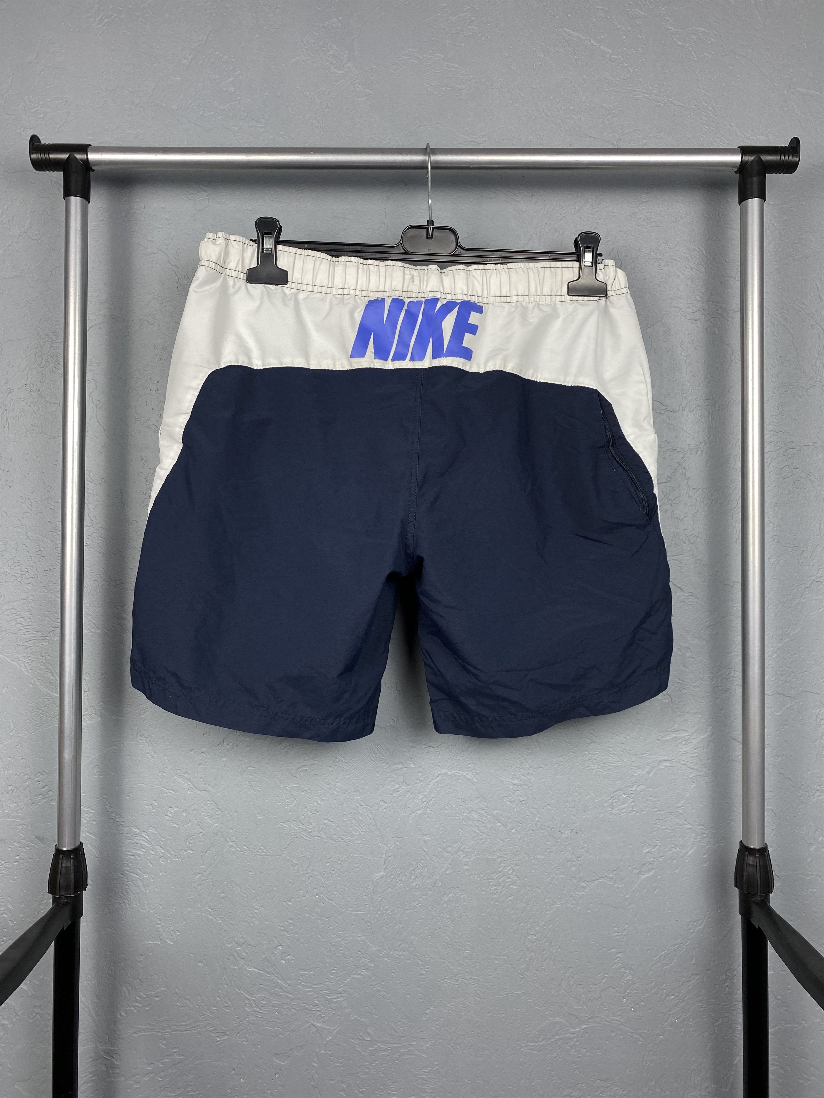 Nike × Vintage Nike Vintage Mens Nylon Shorts Y2K Swoosh Size US 34 / EU 50 - 1 Thumbnail