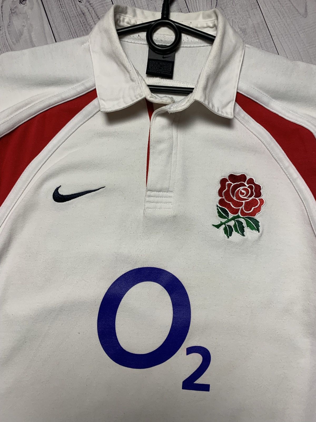 Nike Vintage Nike rugby jersey England size M logo Size US M / EU 48-50 / 2 - 3 Thumbnail