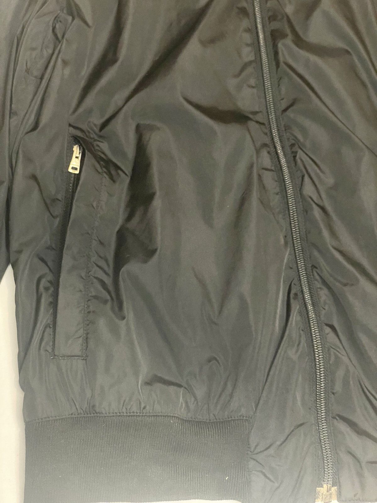 Gucci *FINAL* GUCCI BLACK NYLON LIGHT HOODED WINDBREAKER JACKET 46 Size US S / EU 44-46 / 1 - 13 Thumbnail