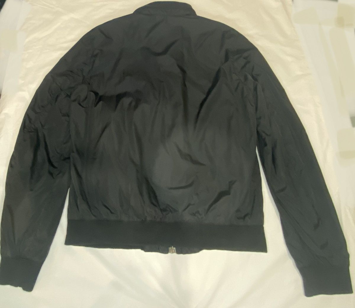 Gucci *FINAL* GUCCI BLACK NYLON LIGHT HOODED WINDBREAKER JACKET 46 Size US S / EU 44-46 / 1 - 10 Thumbnail