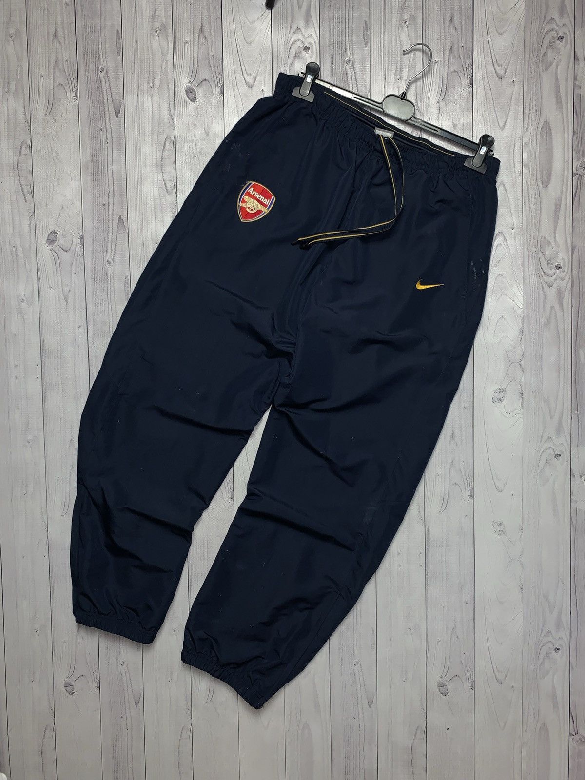 Vintage Nike Soccer joggers pants Arsenal logo size XL