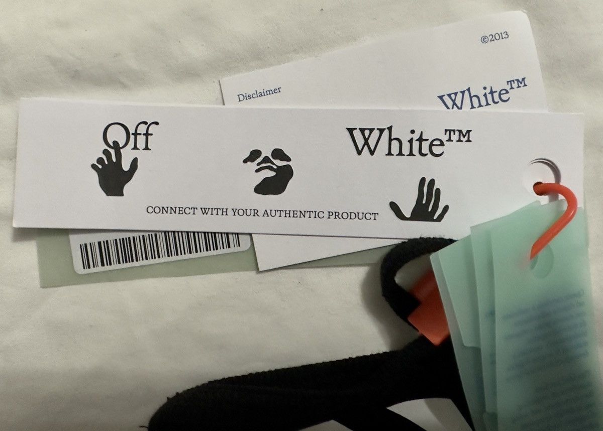 Off-White Off-White Diagonal Stripe Face Mask Size ONE SIZE - 13 Thumbnail