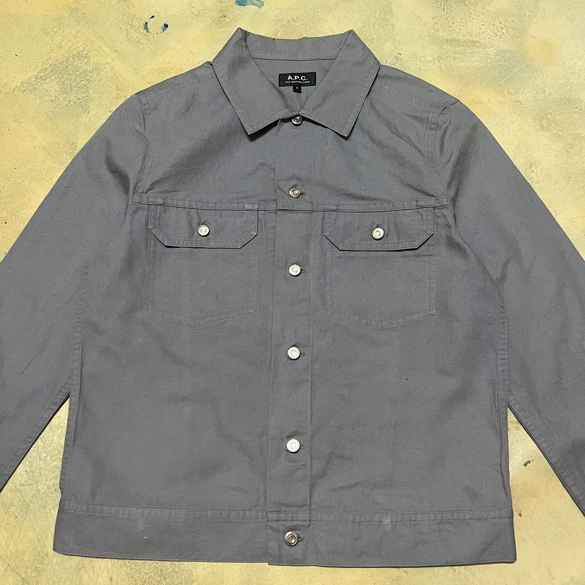 A.P.C. A. P. C. Denim Style Jacket Size US S / EU 44-46 / 1 - 3 Thumbnail