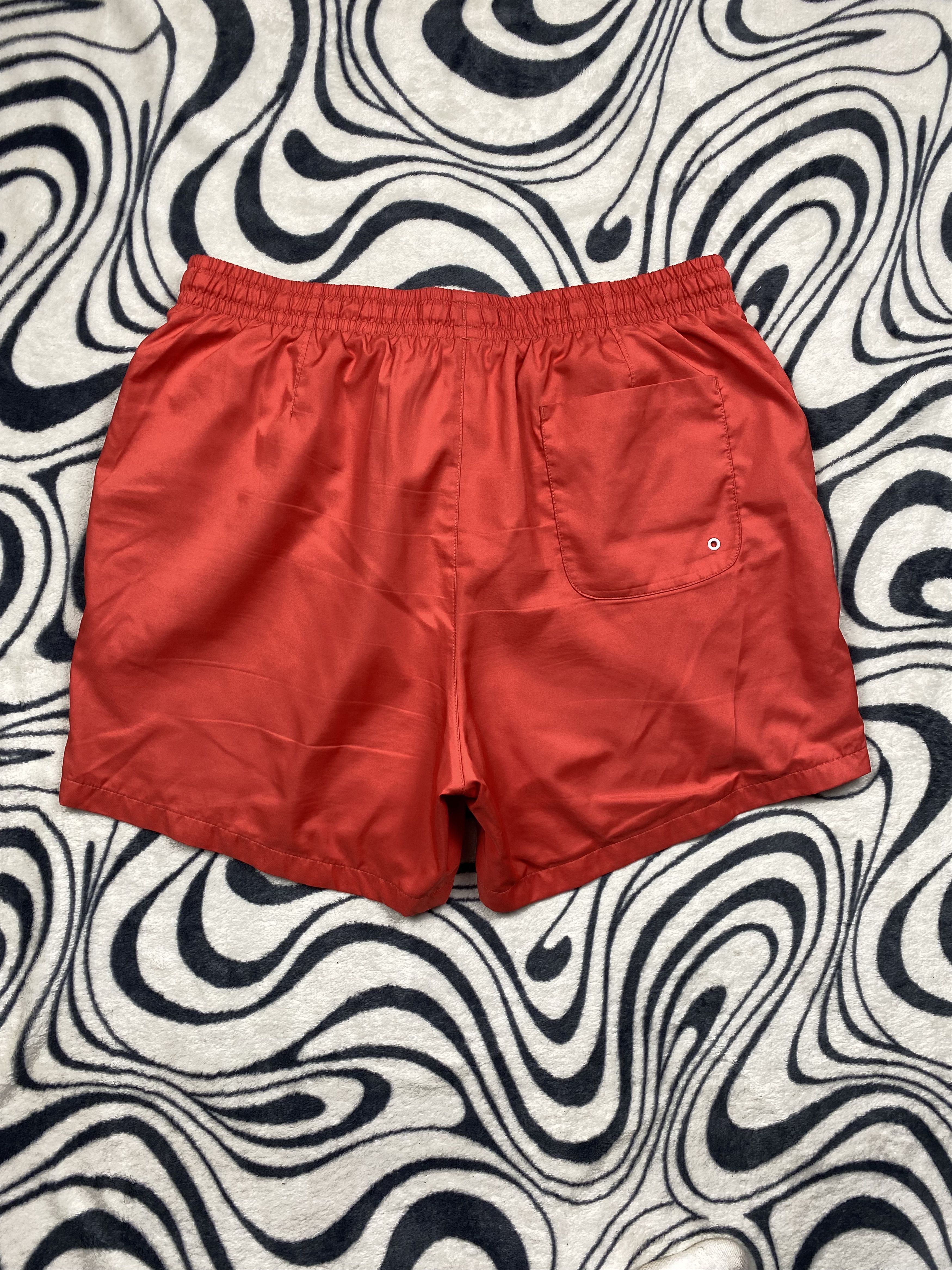 Nike × Vintage Nike Vintage Mens Nylon Shorts Swoosh Y2K Size US 36 / EU 52 - 7 Thumbnail