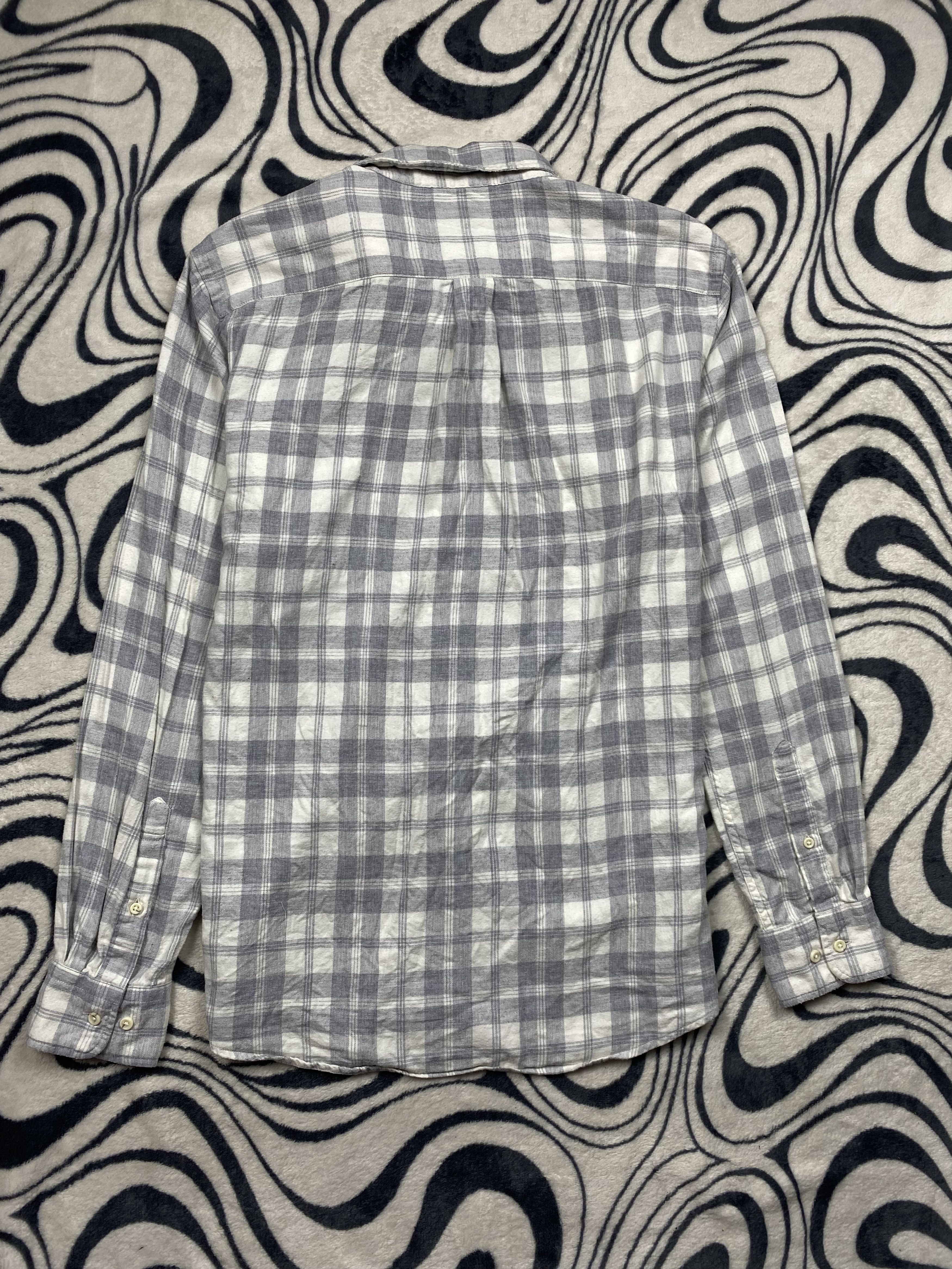 Flannel × Uniqlo × Vintage Uniqlo Mens Flannel Shirt Travis Style Size US S / EU 44-46 / 1 - 7 Thumbnail