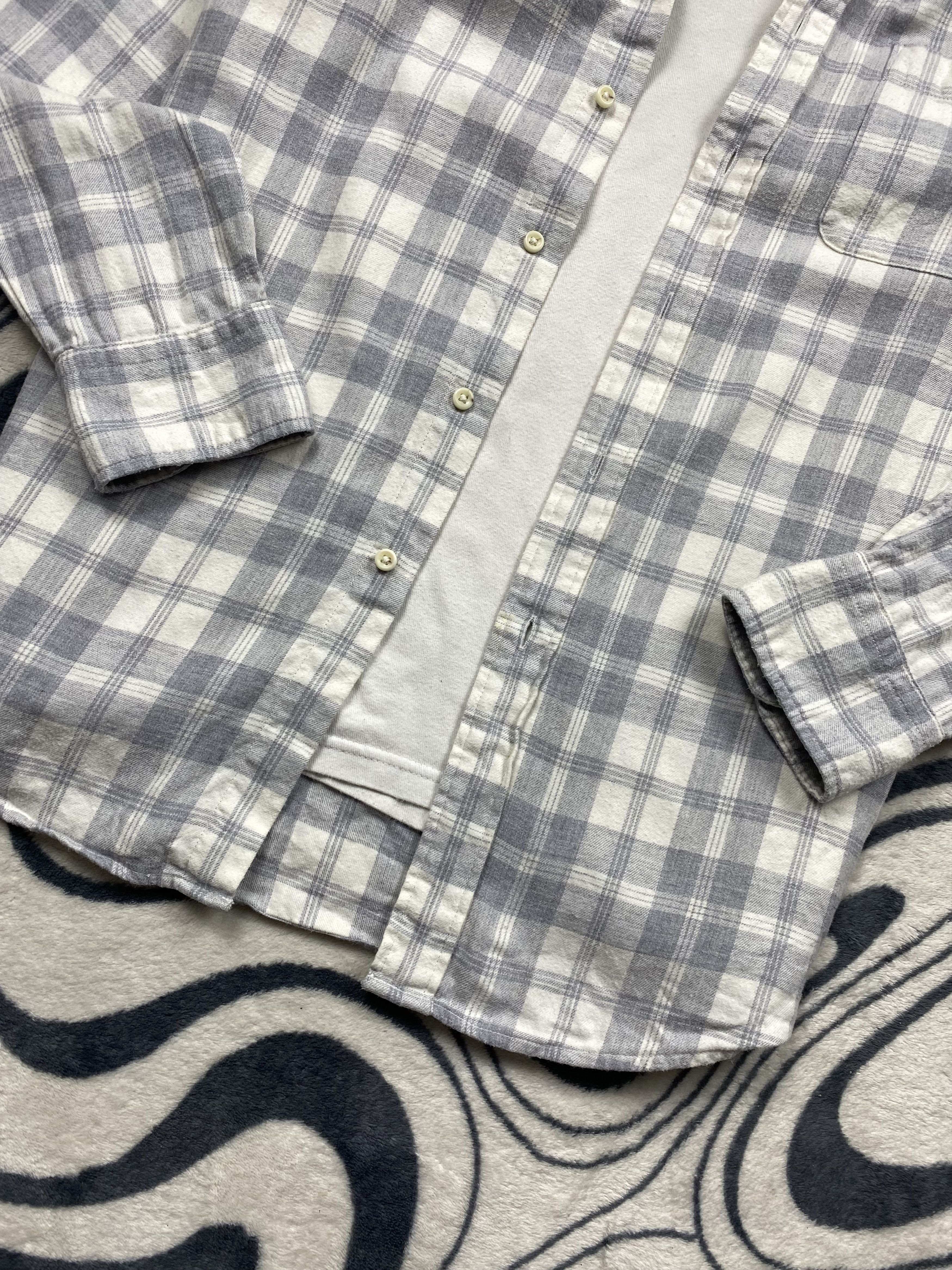 Flannel × Uniqlo × Vintage Uniqlo Mens Flannel Shirt Travis Style Size US S / EU 44-46 / 1 - 3 Thumbnail