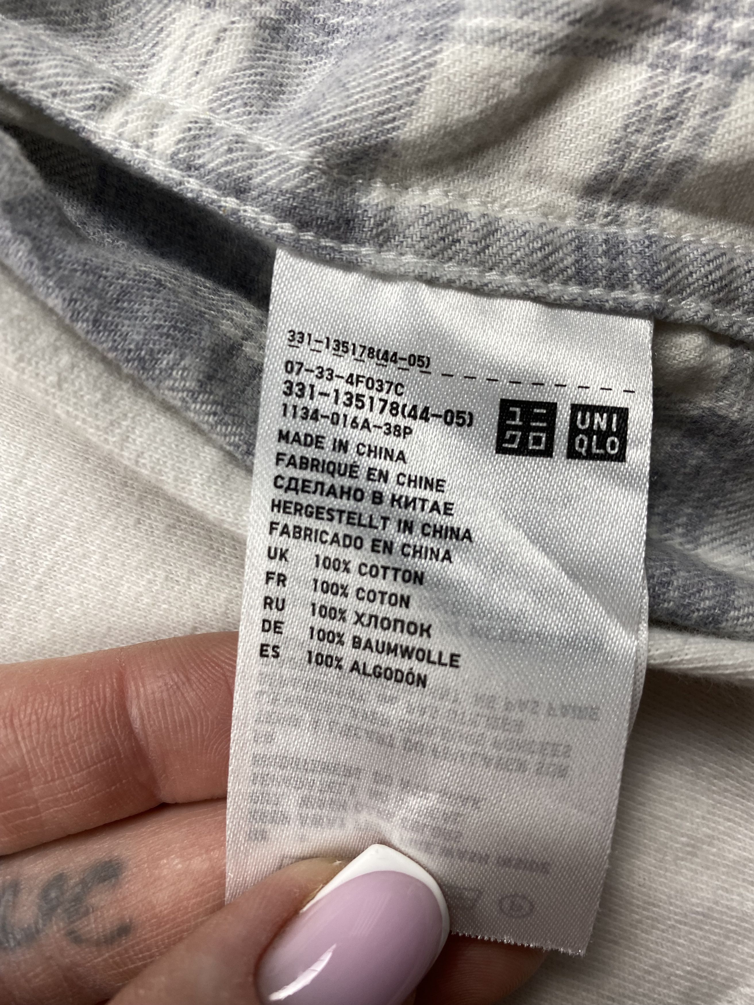 Flannel × Uniqlo × Vintage Uniqlo Mens Flannel Shirt Travis Style Size US S / EU 44-46 / 1 - 6 Thumbnail