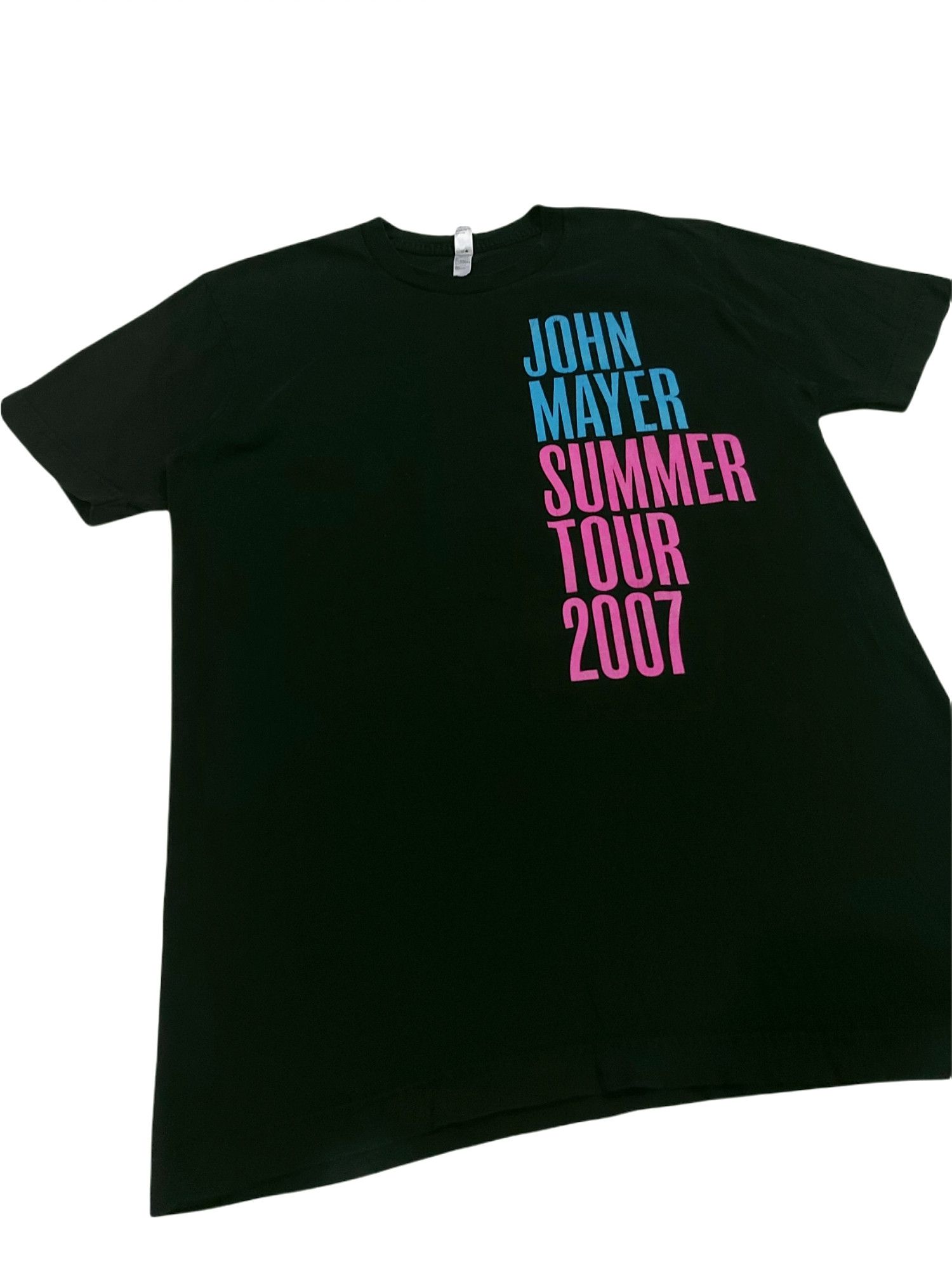 Band Tees × John Mayer RARE! JOHN MAYER SUMMER TOUR 2007 Size US M / EU 48-50 / 2 - 5 Thumbnail