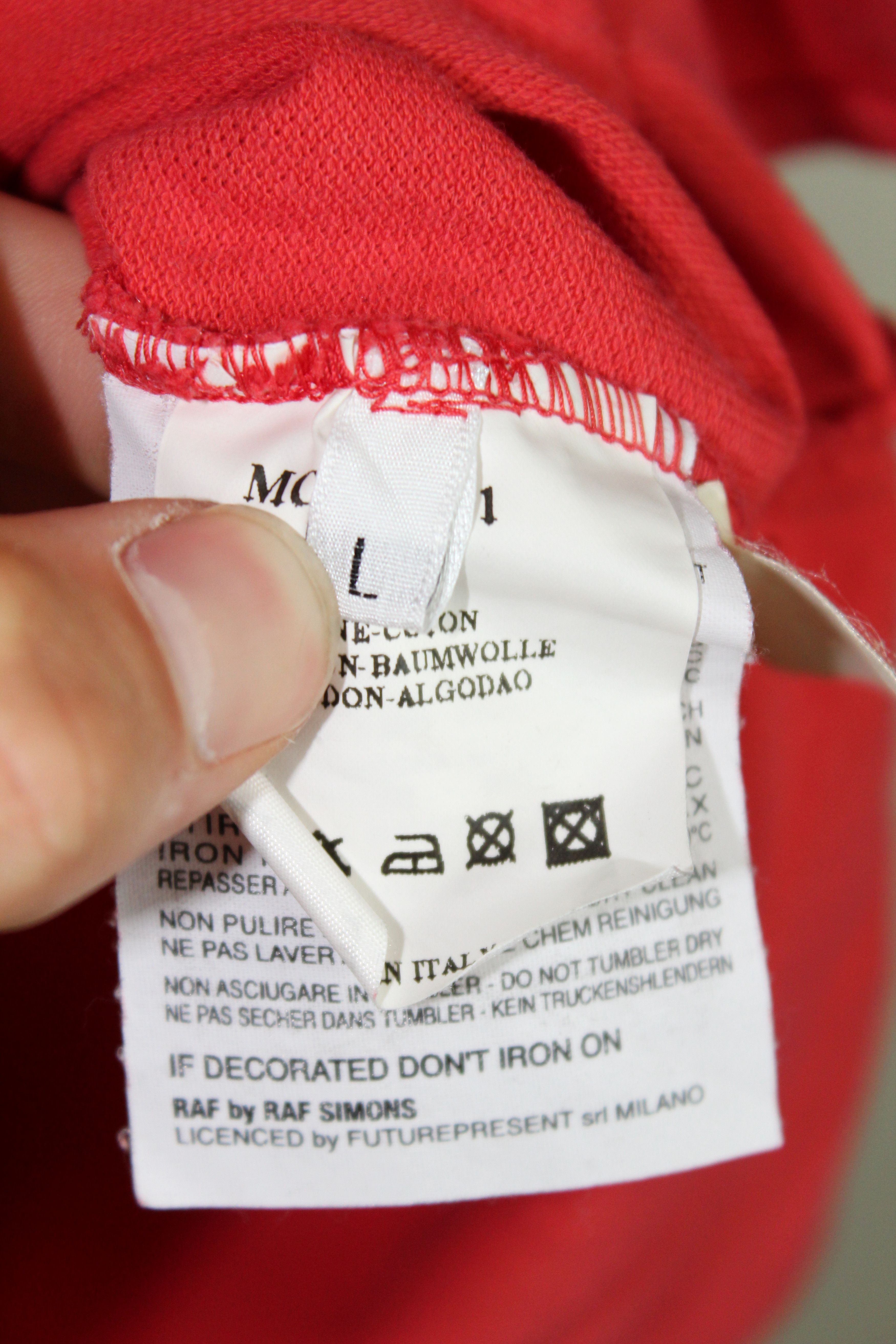 Raf by Raf Simons Classic Knit Polo Size US L / EU 52-54 / 3 - 5 Thumbnail