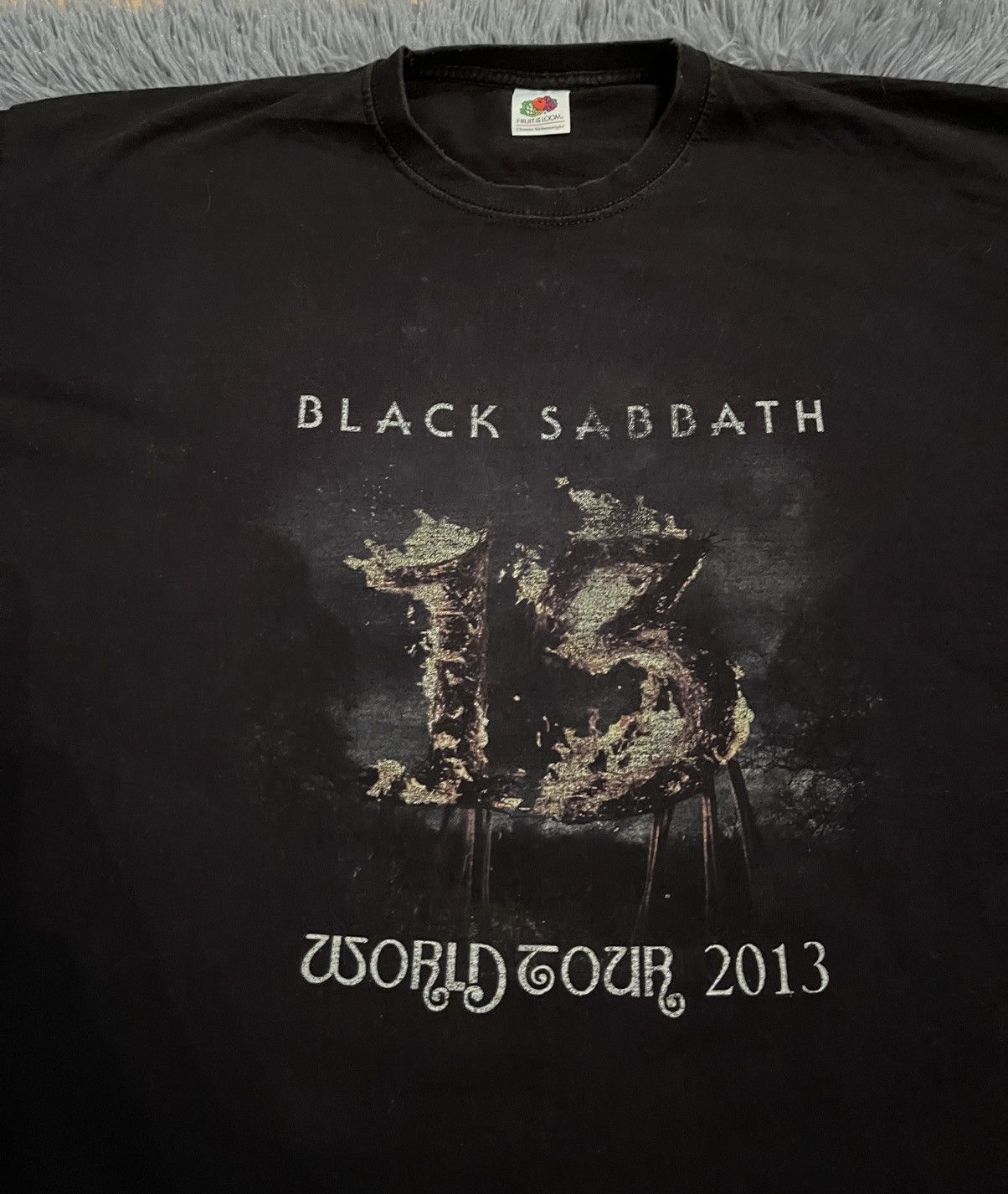 Band Tees × Black Sabbath × Vintage Black Sabbath 2013 vintage official world tour t-shirt Size US XL / EU 56 / 4 - 2 Thumbnail