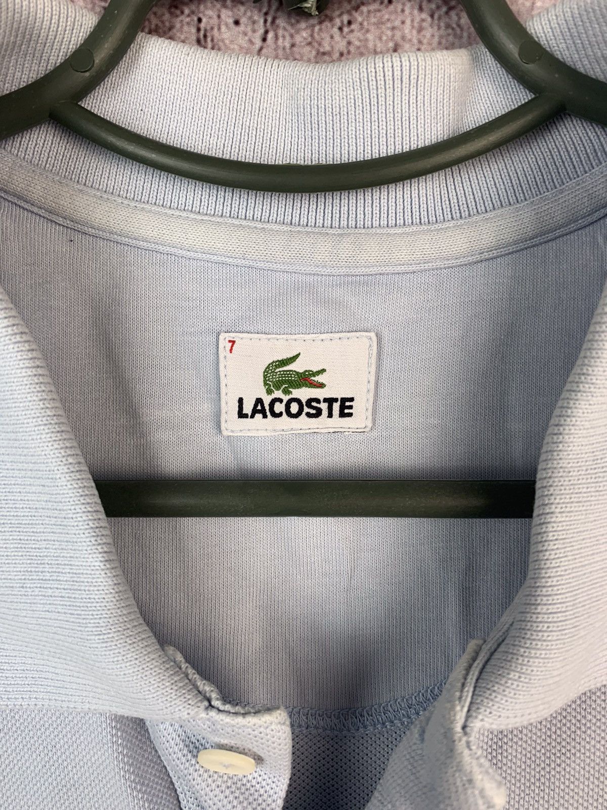 Lacoste × Vintage Lacoste Big Logo Mens Polo Shirt Size US XXL / EU 58 / 5 - 10 Thumbnail