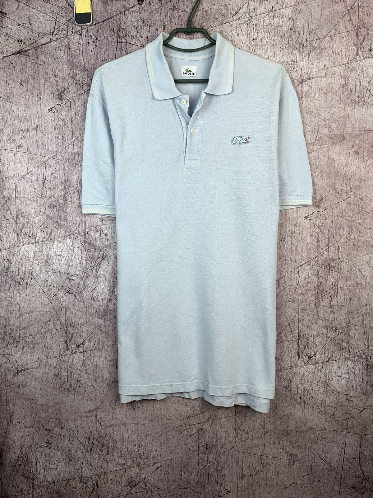 Lacoste × Vintage Lacoste Big Logo Mens Polo Shirt Size US XXL / EU 58 / 5 - 1 Thumbnail