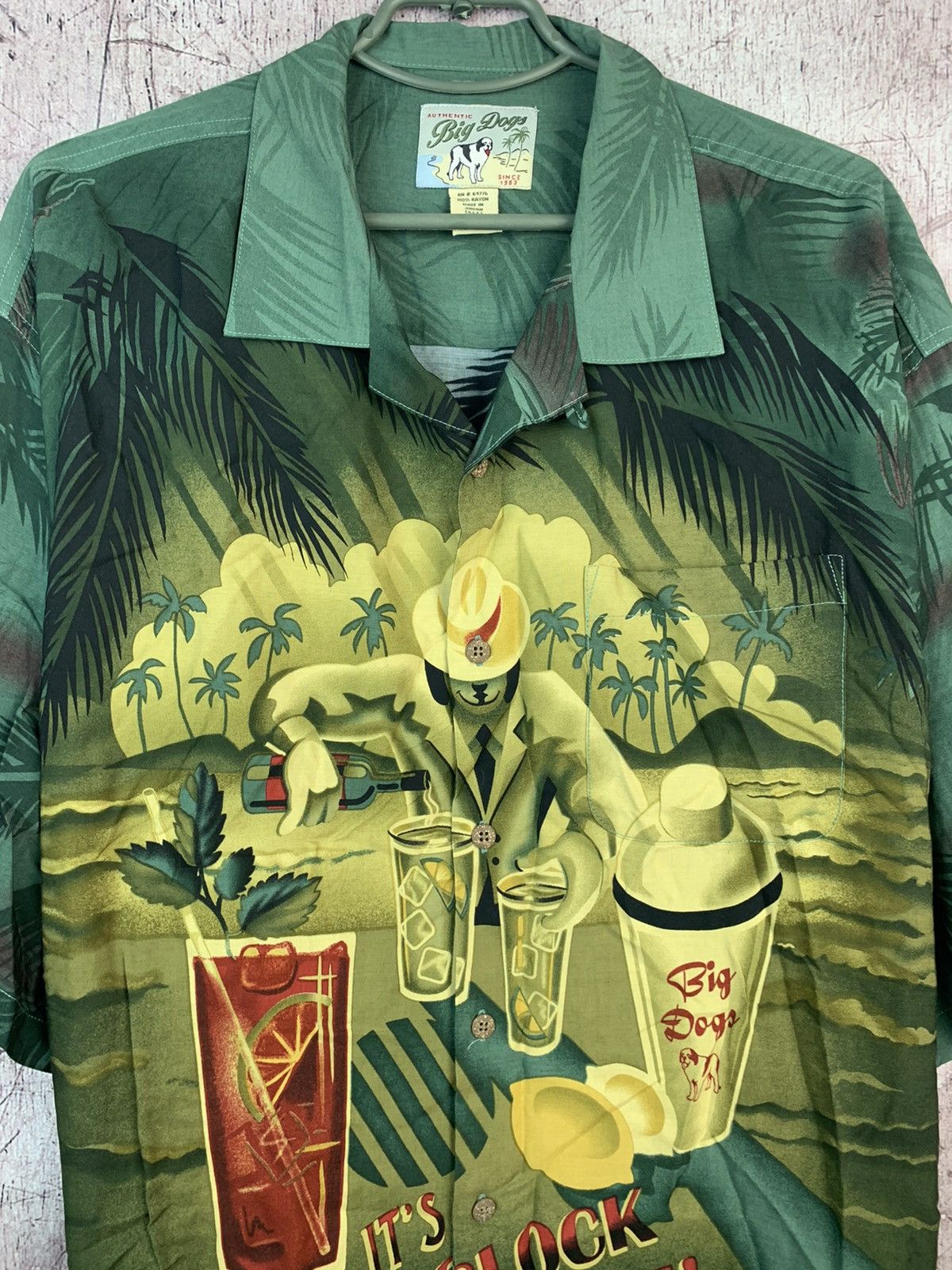 Big Dogs Big Dogs Hawaiian Shirt Size US XL / EU 56 / 4 - 2 Thumbnail