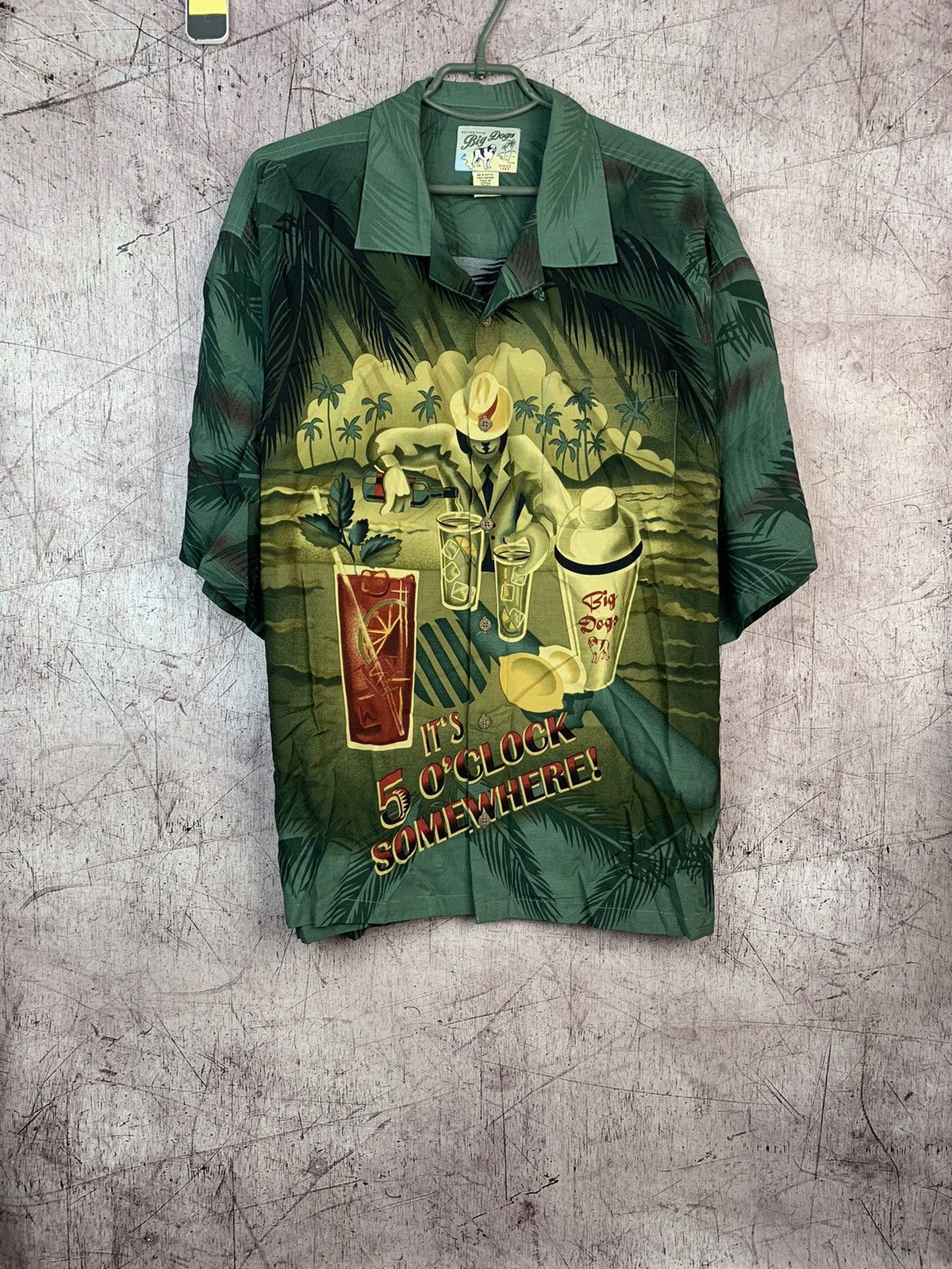 Big Dogs Big Dogs Hawaiian Shirt Size US XL / EU 56 / 4 - 1 Thumbnail