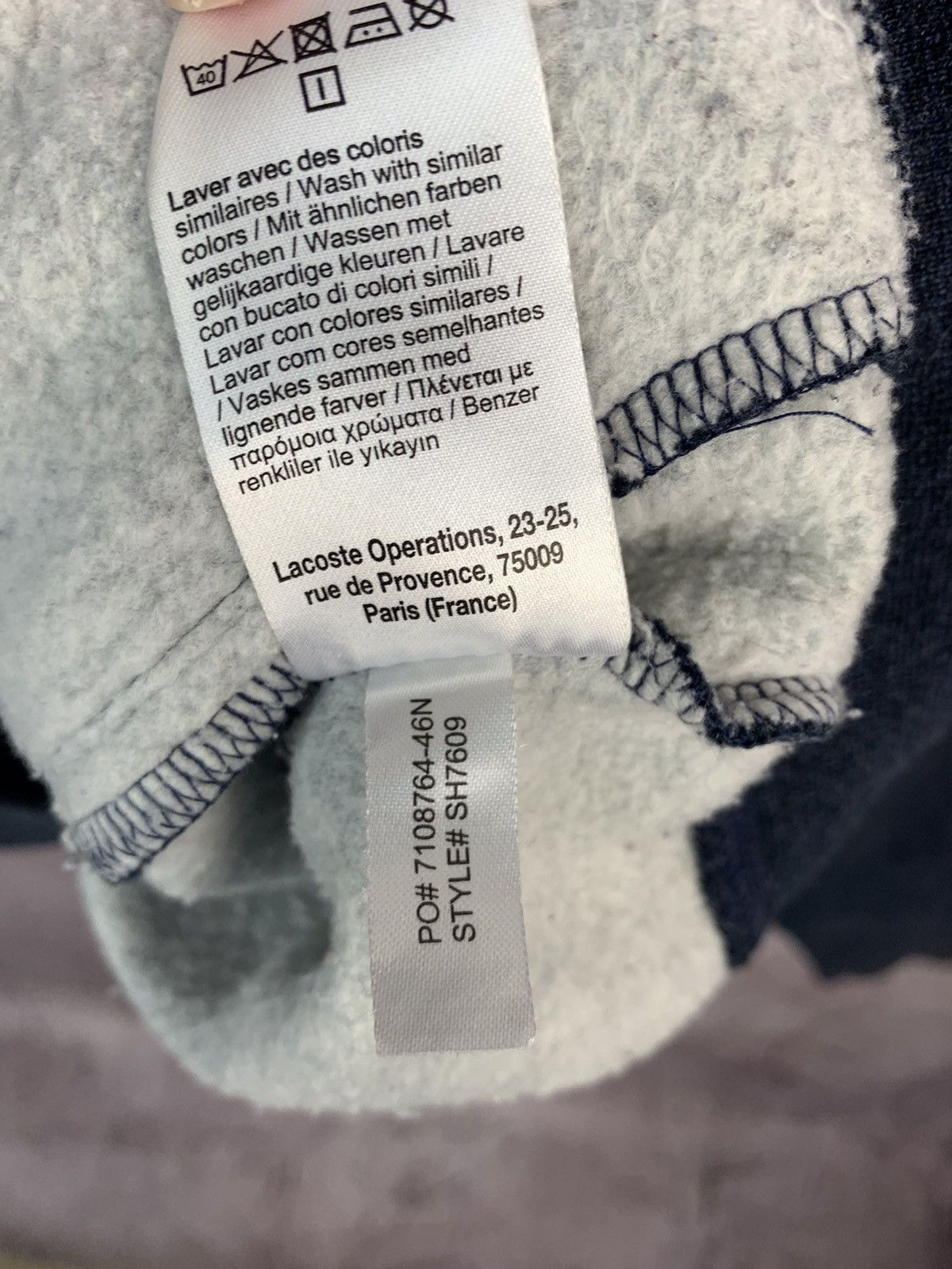 Lacoste Lacoste Hoodie Size US XXL / EU 58 / 5 - 9 Thumbnail