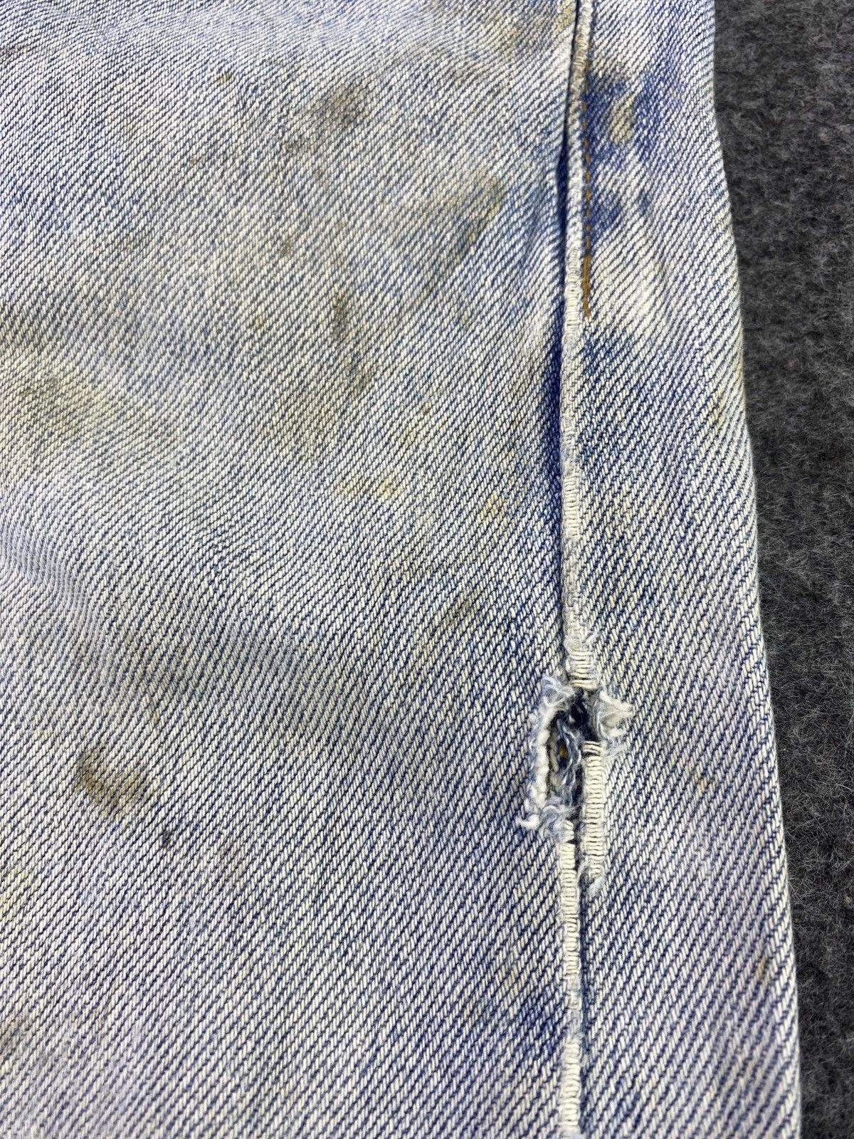Levi's Vintage Levi's 505 Jeans Distress Blue Wash - J757 Size US 36 / EU 52 - 10 Thumbnail