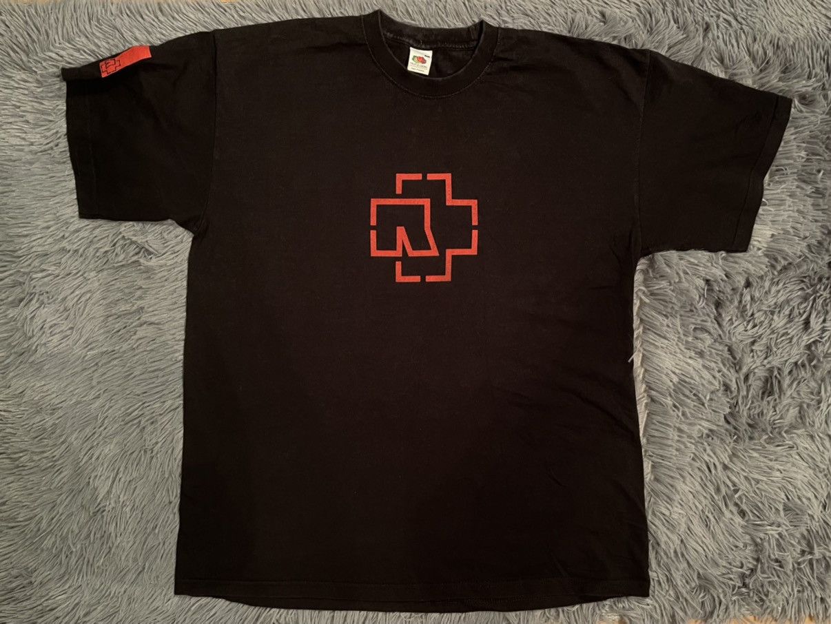 Rammstein 00s vintage Y2K official band t-shirt