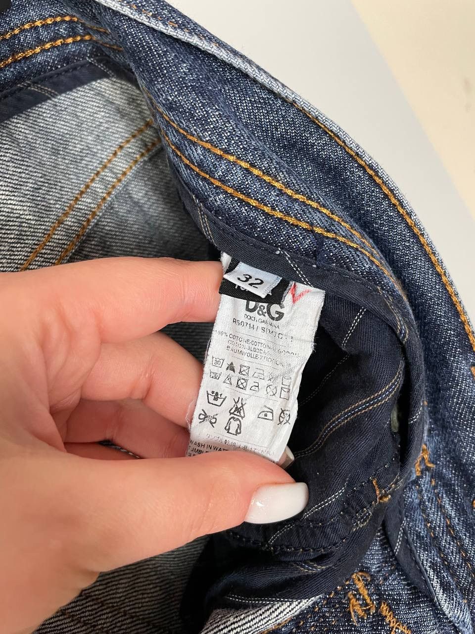 Dolce & Gabbana Dolce Gabbana luxury vintage denim pants size 32 Size US 32 / EU 48 - 5 Thumbnail