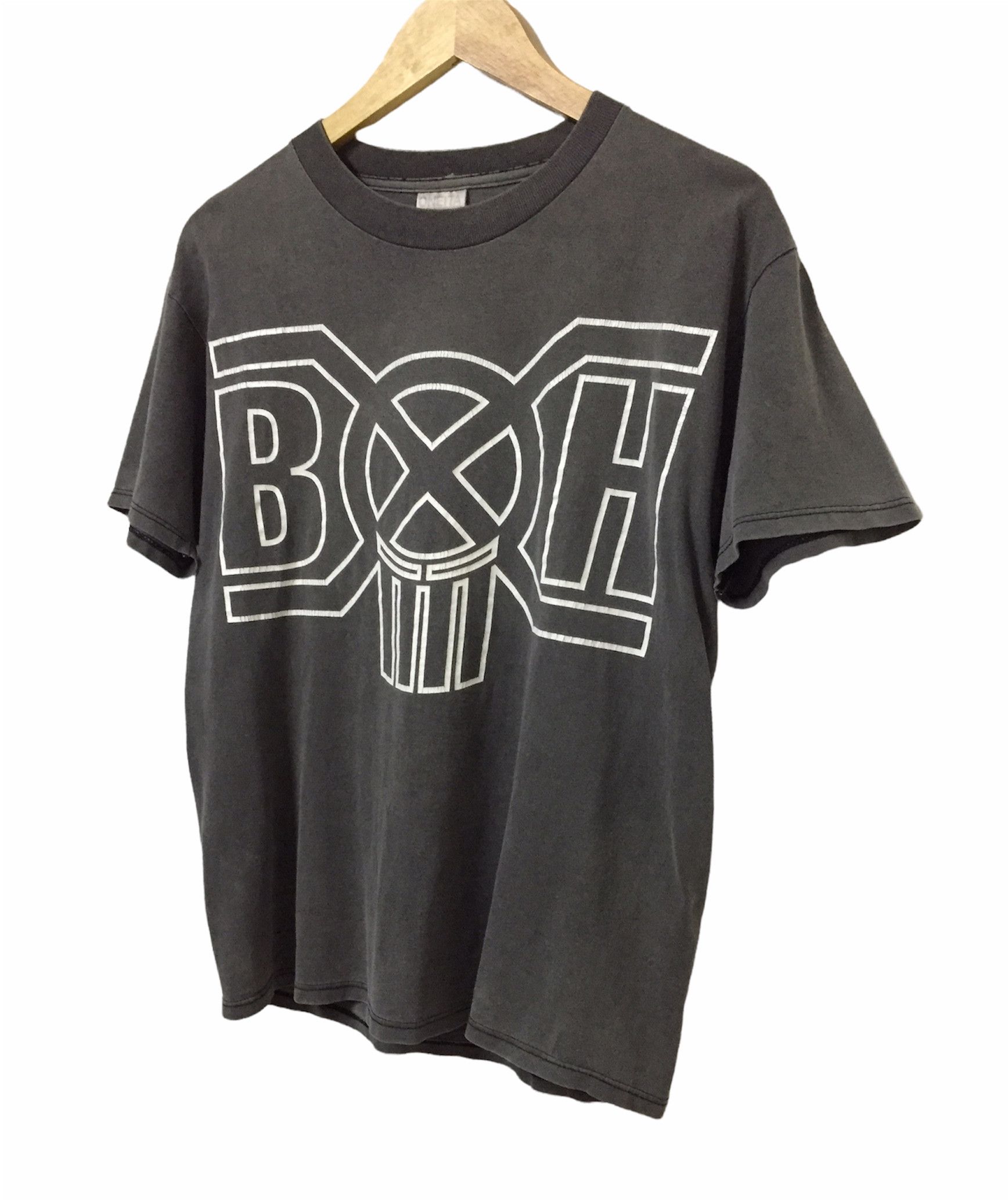 Bounty Hunter VINTAGE 90s WORN FADED BOUNTY HUNTER BIG LOGO TSHIRT Size US M / EU 48-50 / 2 - 2 Thumbnail