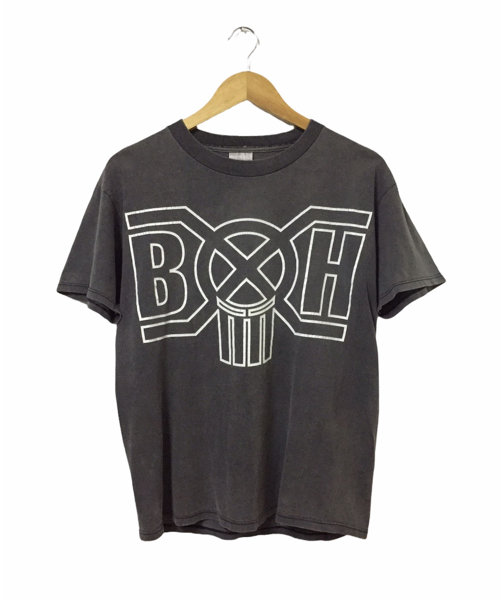 Bounty Hunter VINTAGE 90s WORN FADED BOUNTY HUNTER BIG LOGO TSHIRT Size US M / EU 48-50 / 2 - 1 Thumbnail